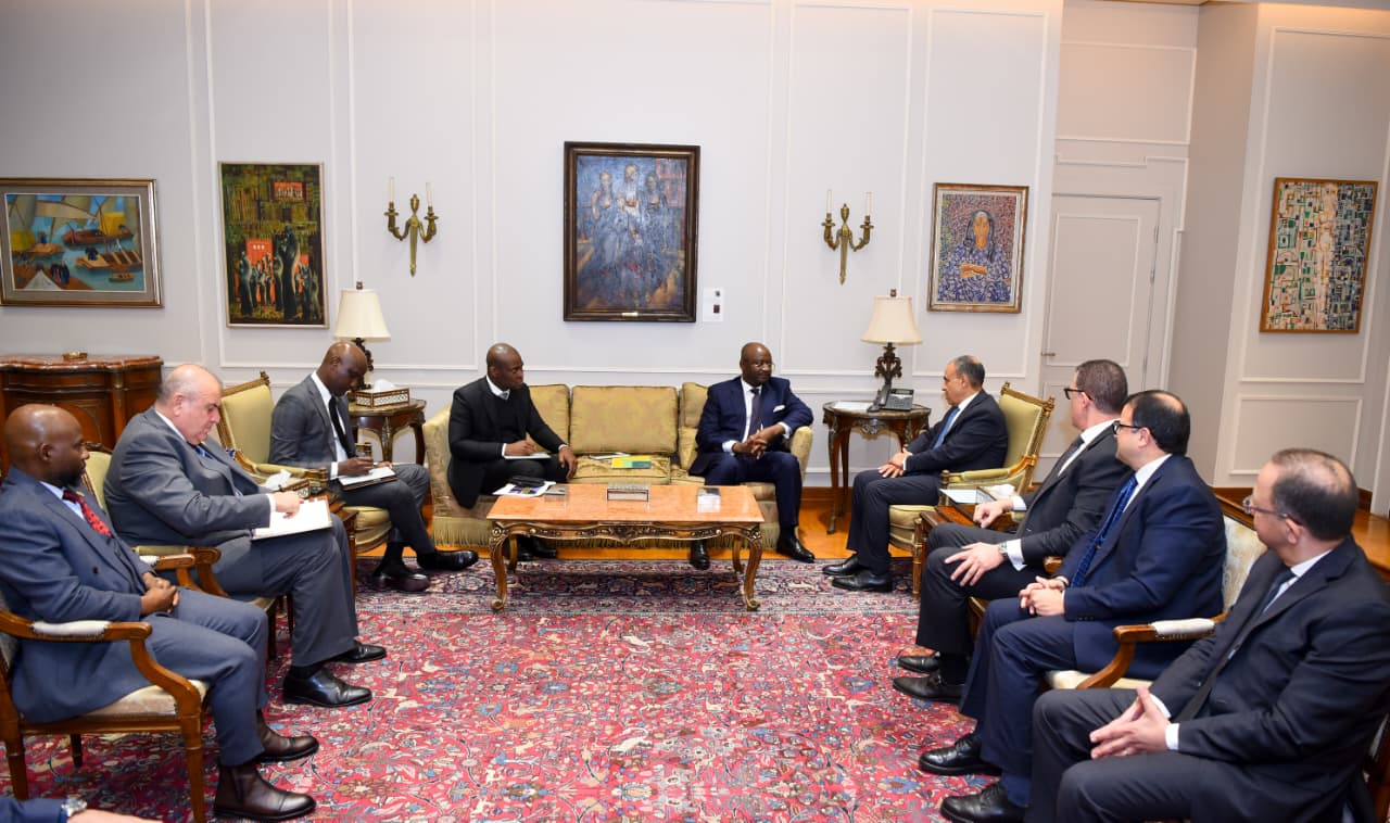 وزير الخارجية يستقبل رئيس البنك الأفريقي للتصدير والاستيراد