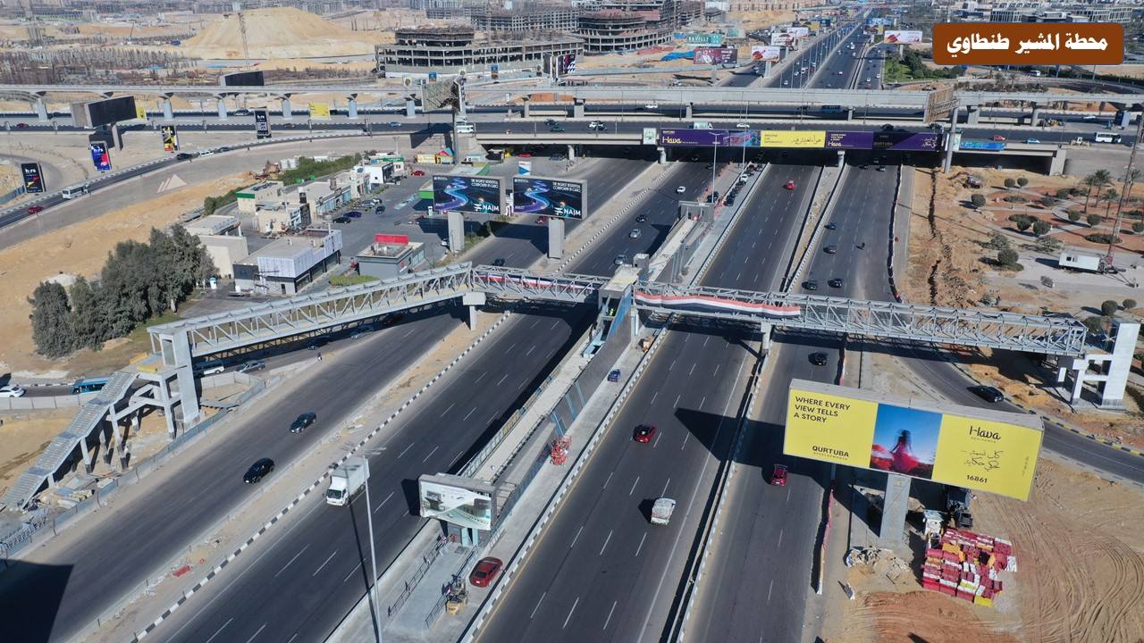 وزير النقل يتفقد المرحلة الثانية من الأتوبيس الترددي BRT ويتابع تطوير الطريق الدائري