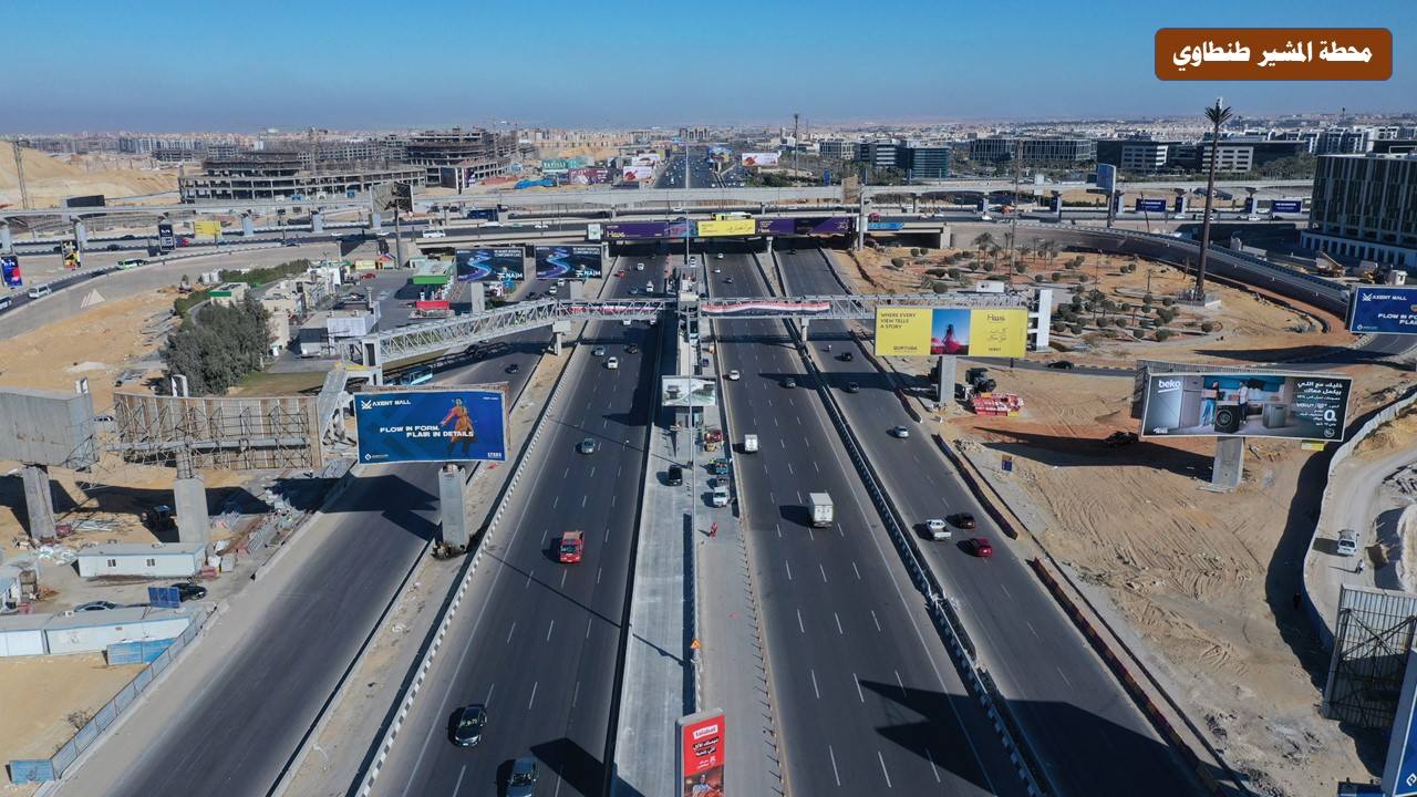 وزير النقل يتفقد المرحلة الثانية من الأتوبيس الترددي BRT ويتابع تطوير الطريق الدائري