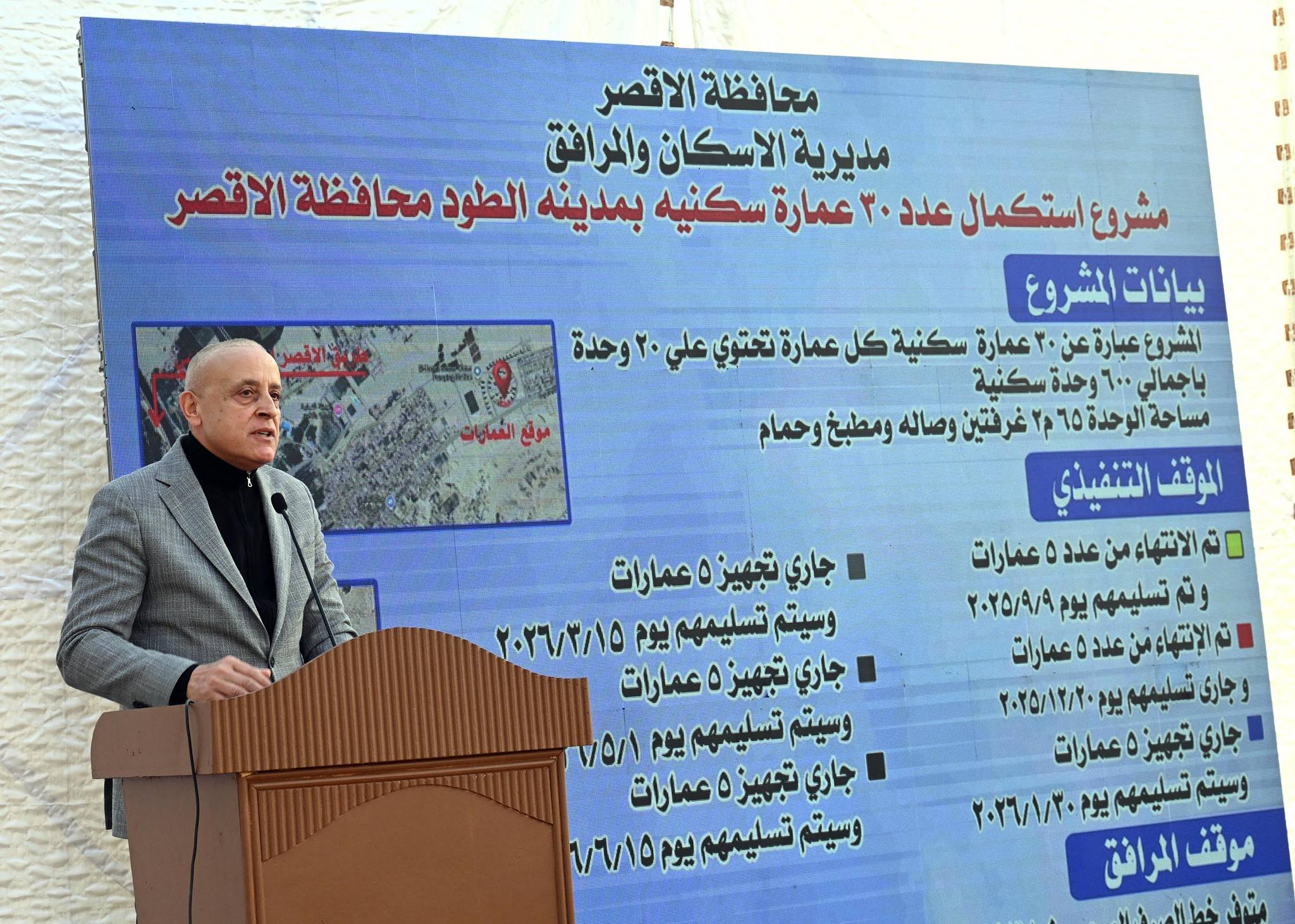 تسليم عقود الوحدات السكنية بمشروع الإسكان القومي للشباب