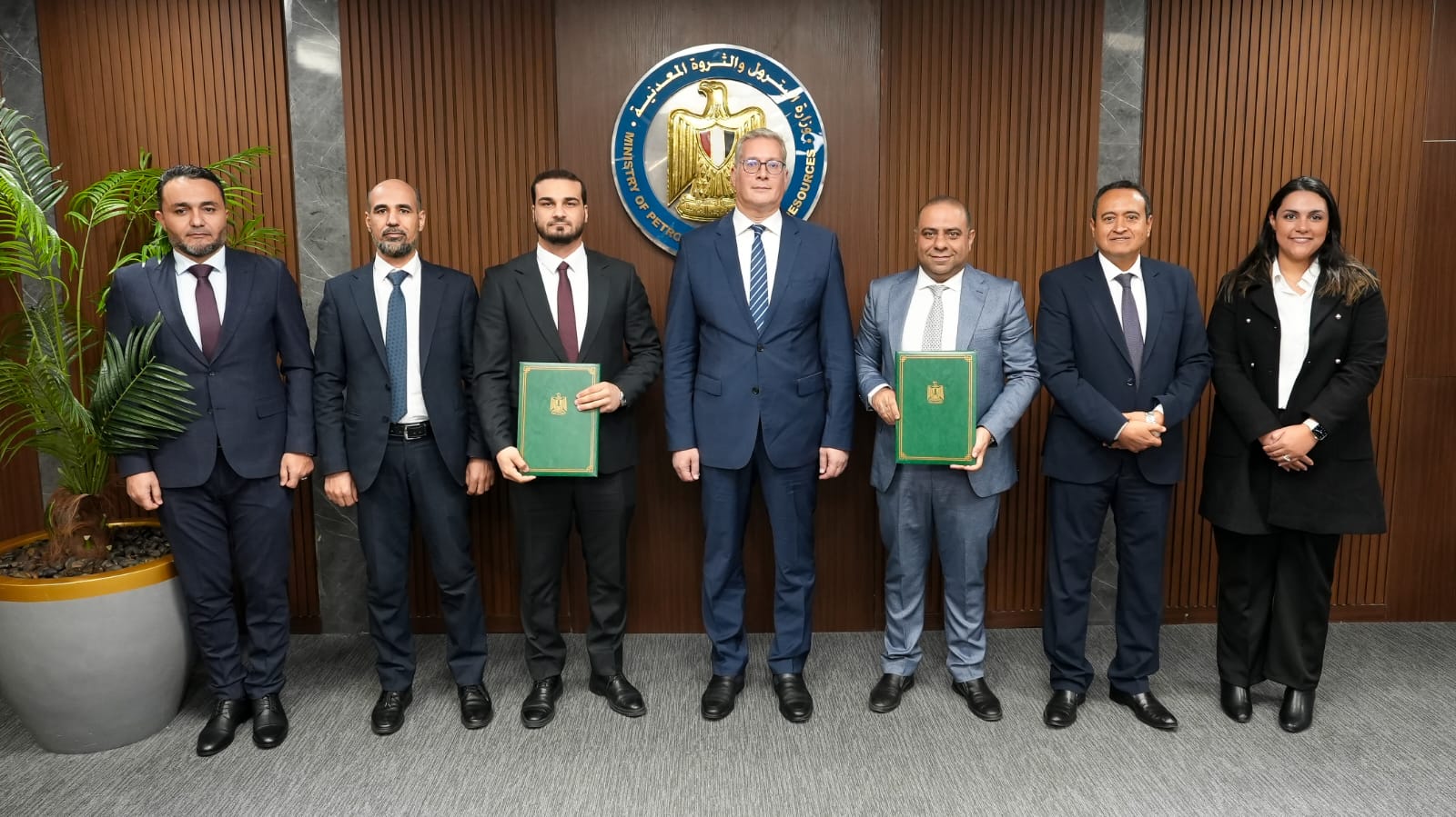 توقيع مذكرتى تفاهم بين وزارة البترول ووزارة الطاقة السورية