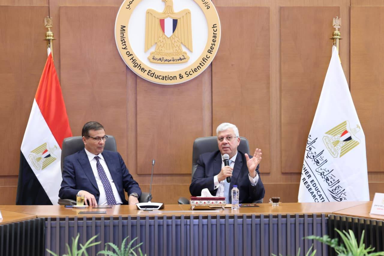 وزيرا التعليم العالي والزراعة