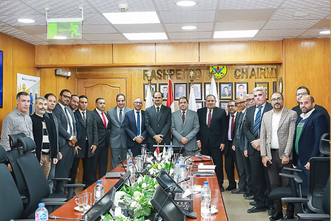 اجتماع شركة رشيد للبترول لعرض الخطة الخمسية