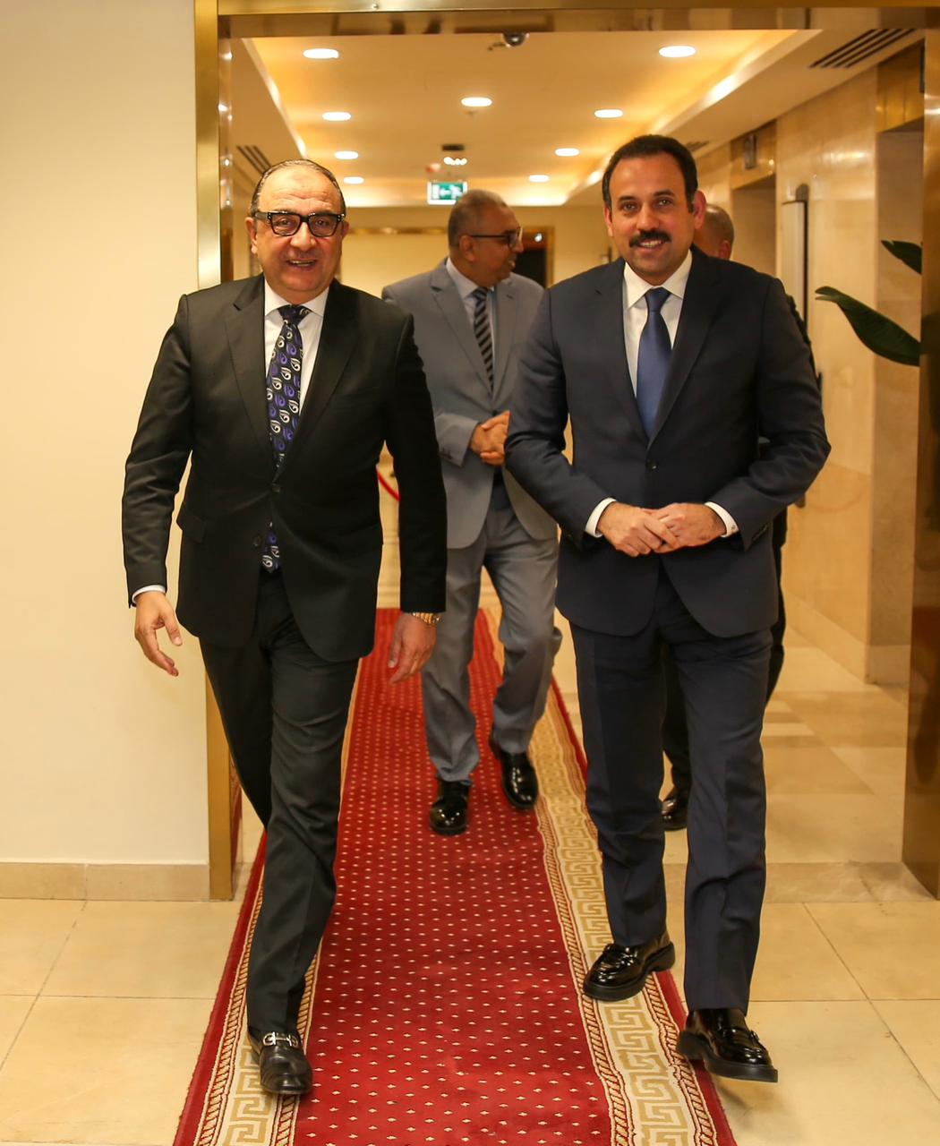 وزير قطاع الأعمال العام يستقبل رئيس جهاز مستقبل مصر