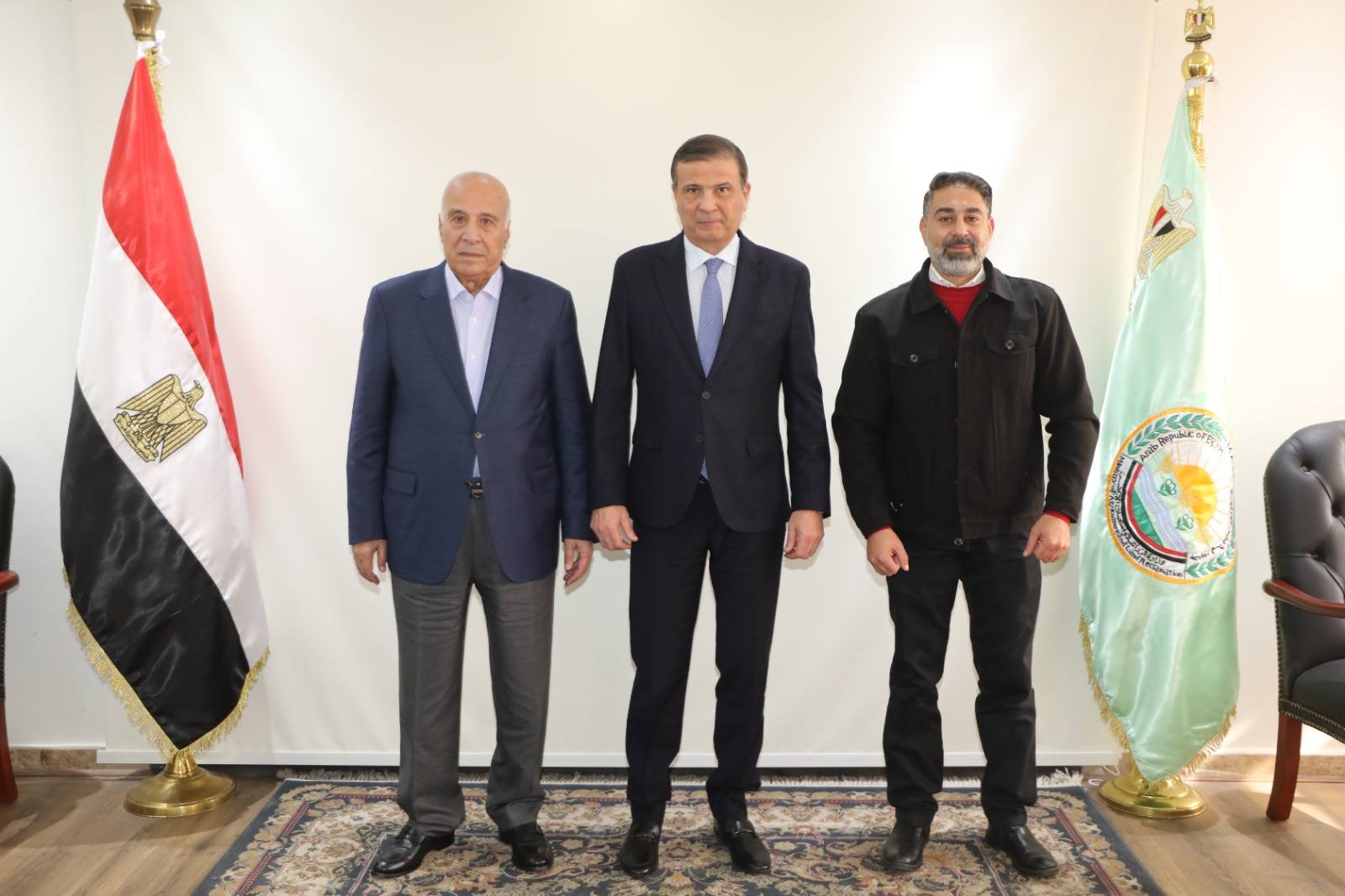 وزير الزراعة يستقبل رئيس اتحاد منتجي الدواجن