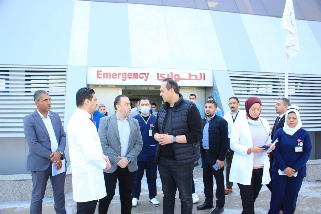 السبكي يتفقد المنشآت الصحية بمحافظة جنوب سيناء