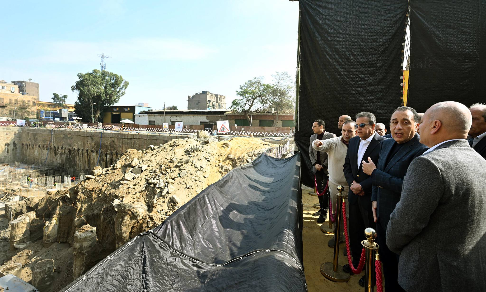 مدبولي يتفقد مشروع إنشاء مستشفى بولاق أبو العلا