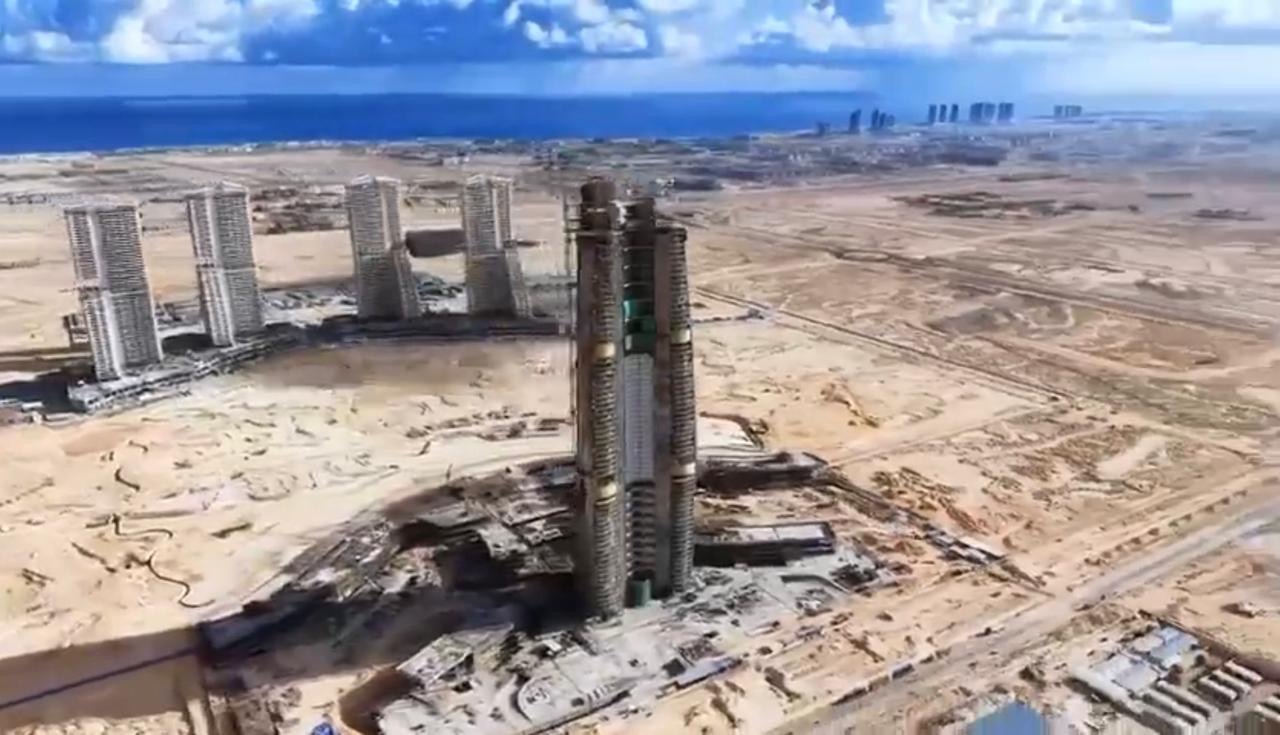 أبراج الداون تاون بمدينة العلمين الجديدة