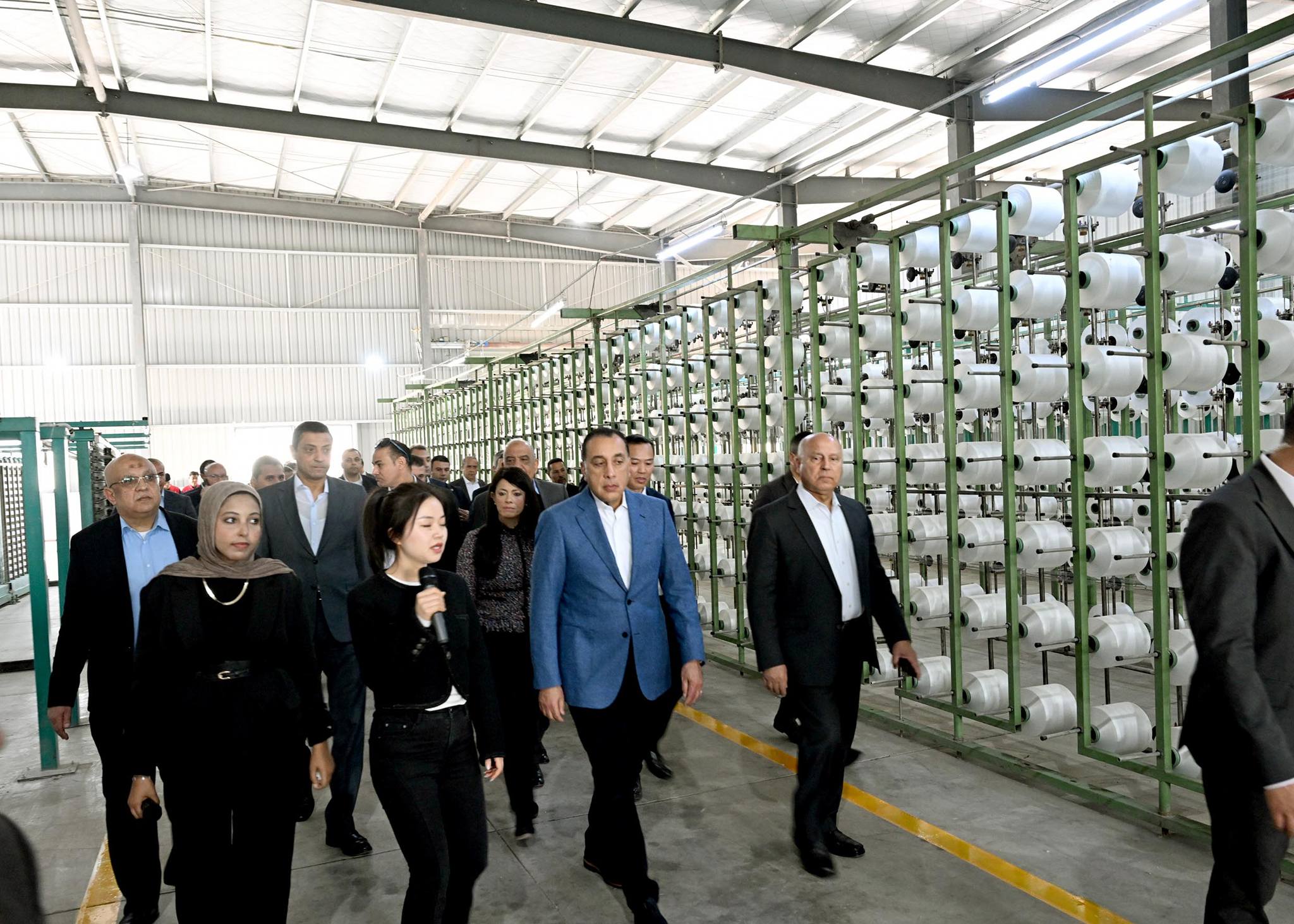 رئيس الوزراء يفتتح مجمع شين جين