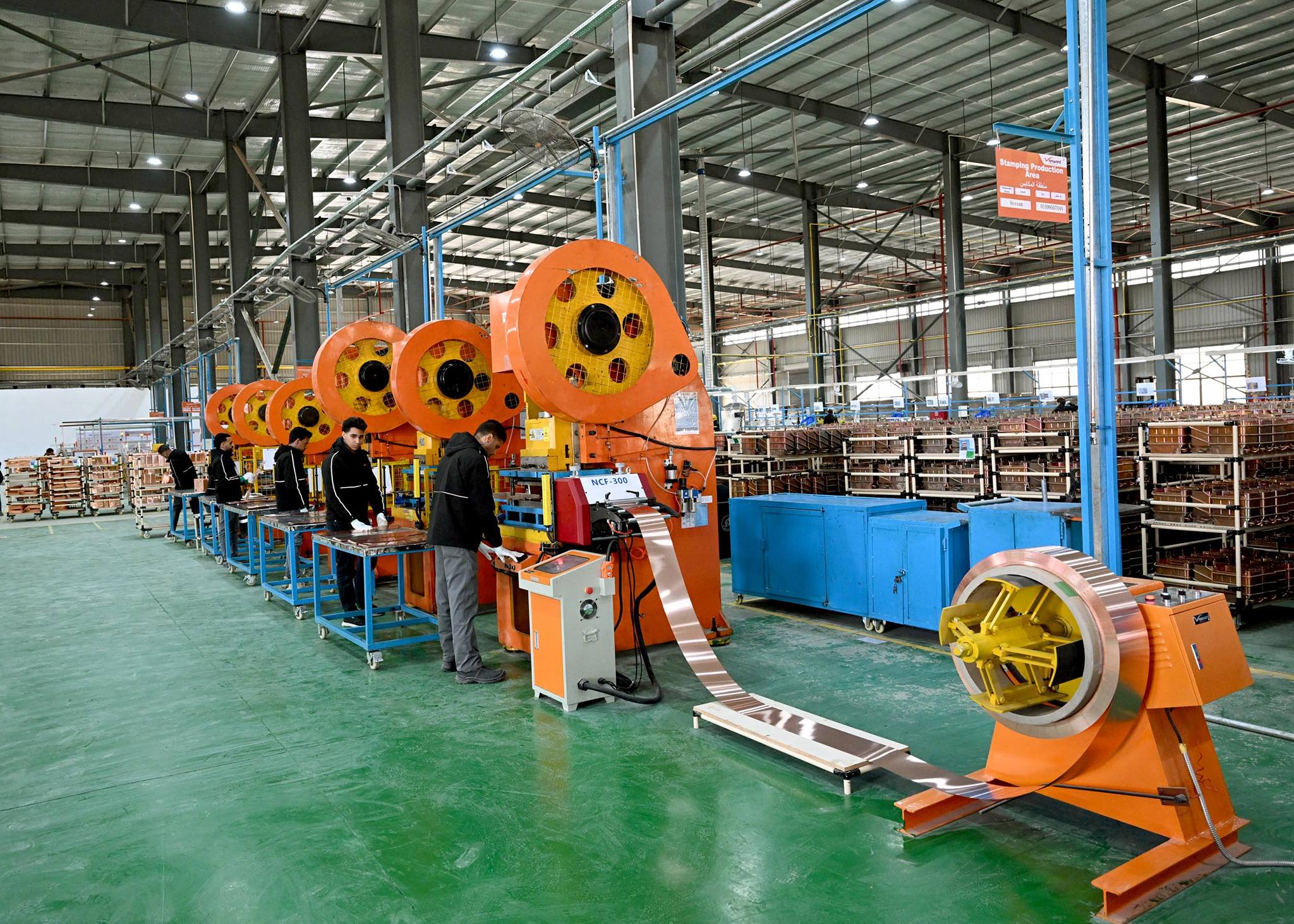 رئيس الوزراء يفتتح مصنع فانوارد الصيني