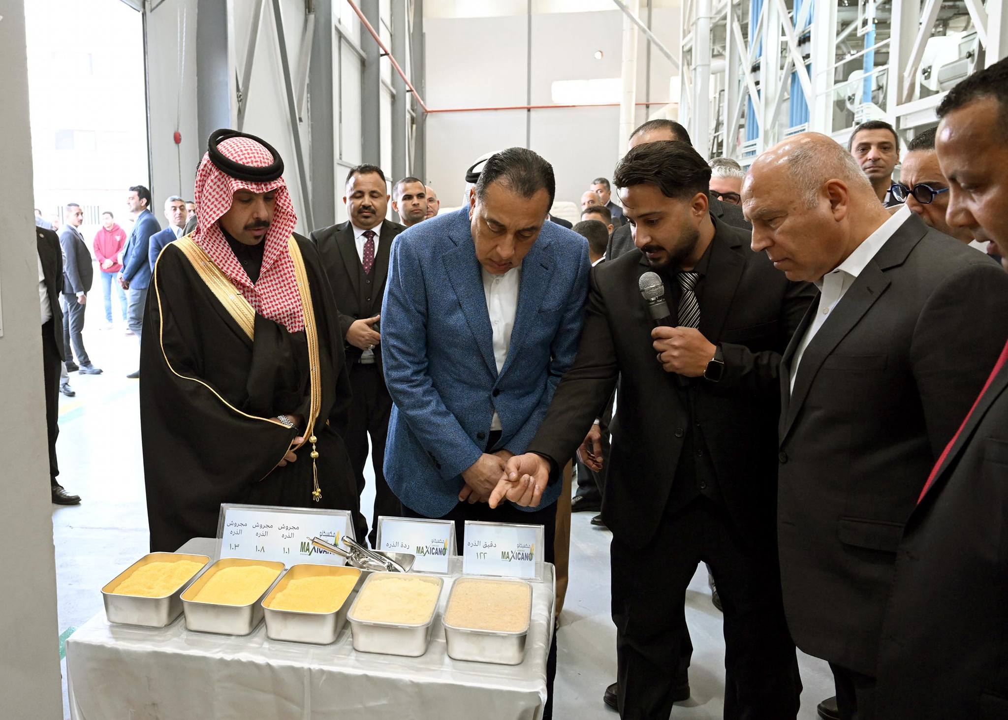 رئيس الوزراء يفتتح مشروع مكسيكانو للصناعات الغذائية