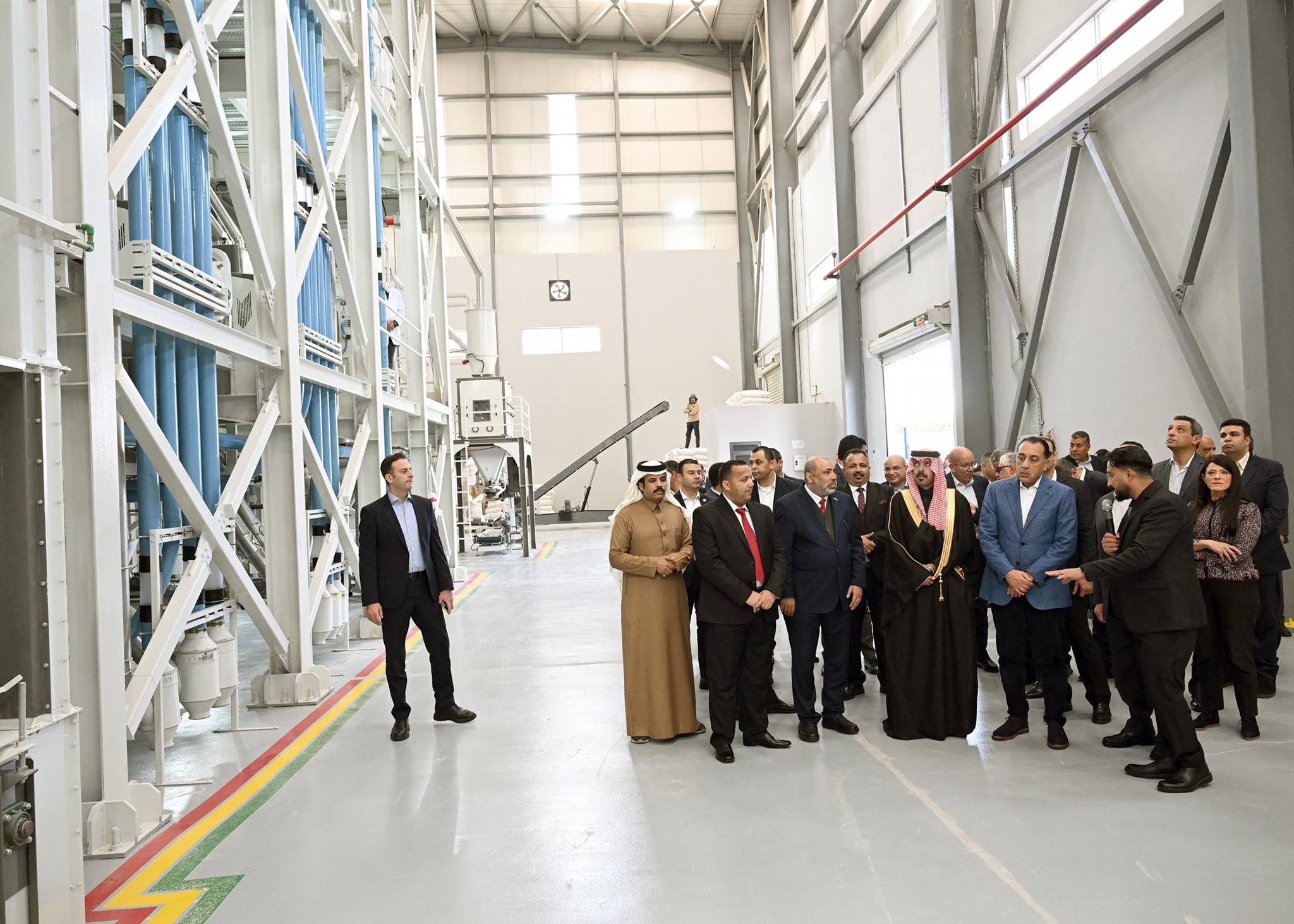 رئيس الوزراء يفتتح مشروع مكسيكانو للصناعات الغذائية