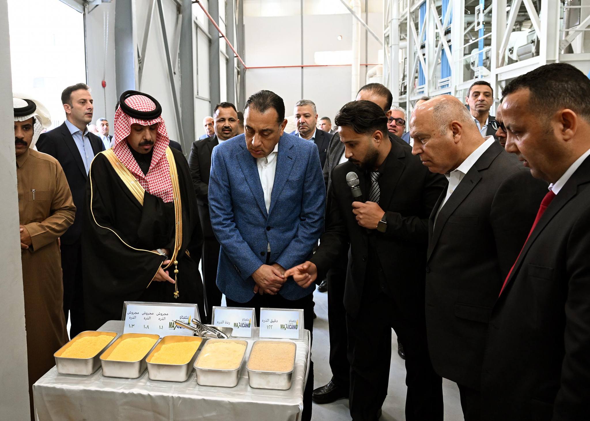 رئيس الوزراء يفتتح مشروع مكسيكانو للصناعات الغذائية