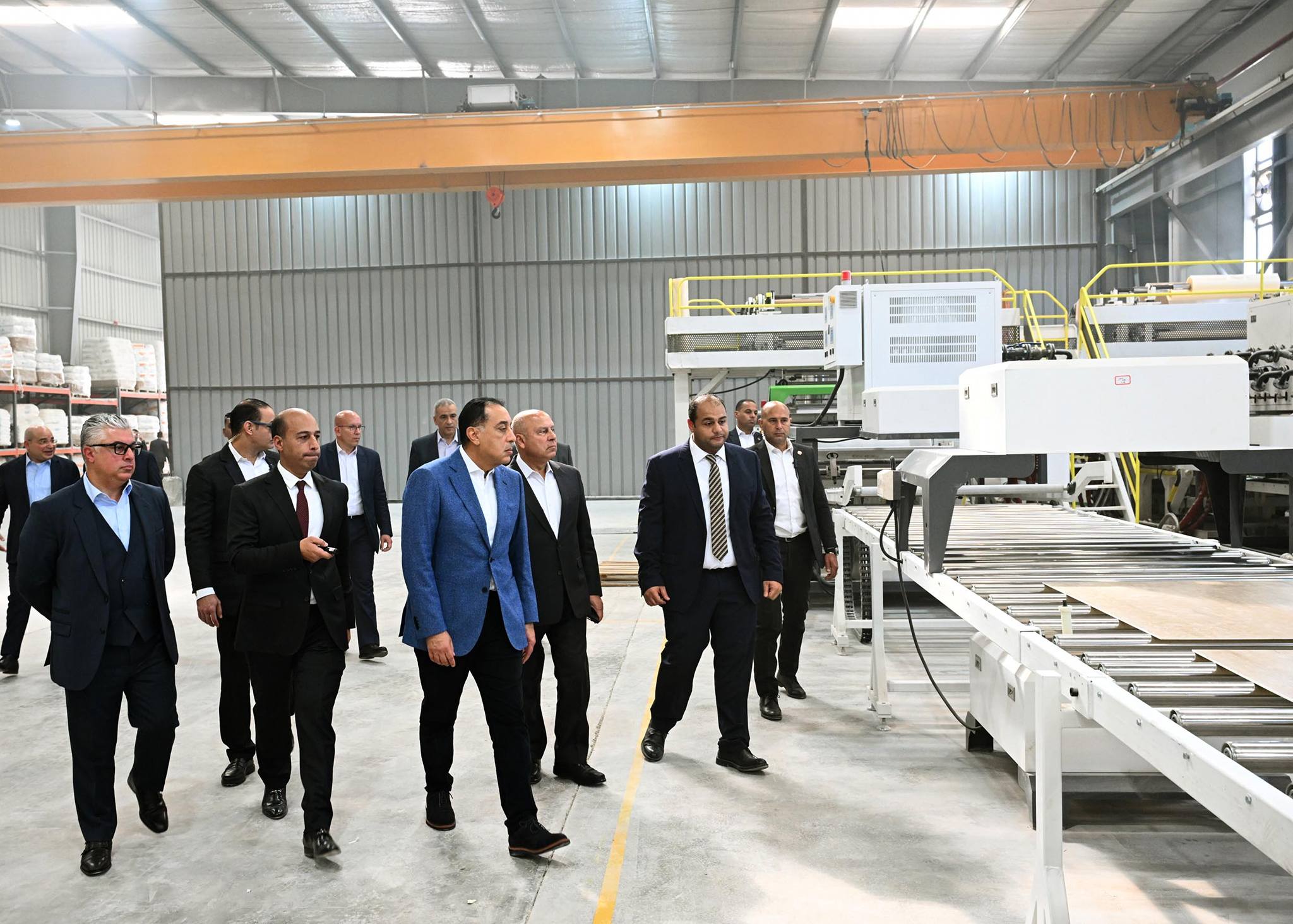 رئيس الوزراء يفتتح مشروع كامستون للصناعات المتطورة