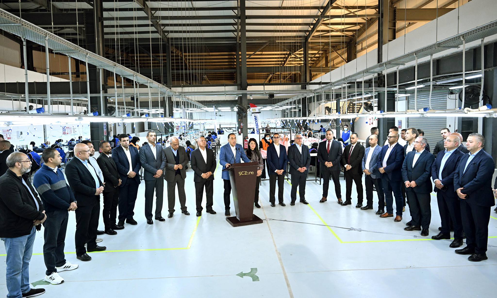 تصريحات مدبولي بعد جولته بالمنطقة الاقتصادية لقناة السويس