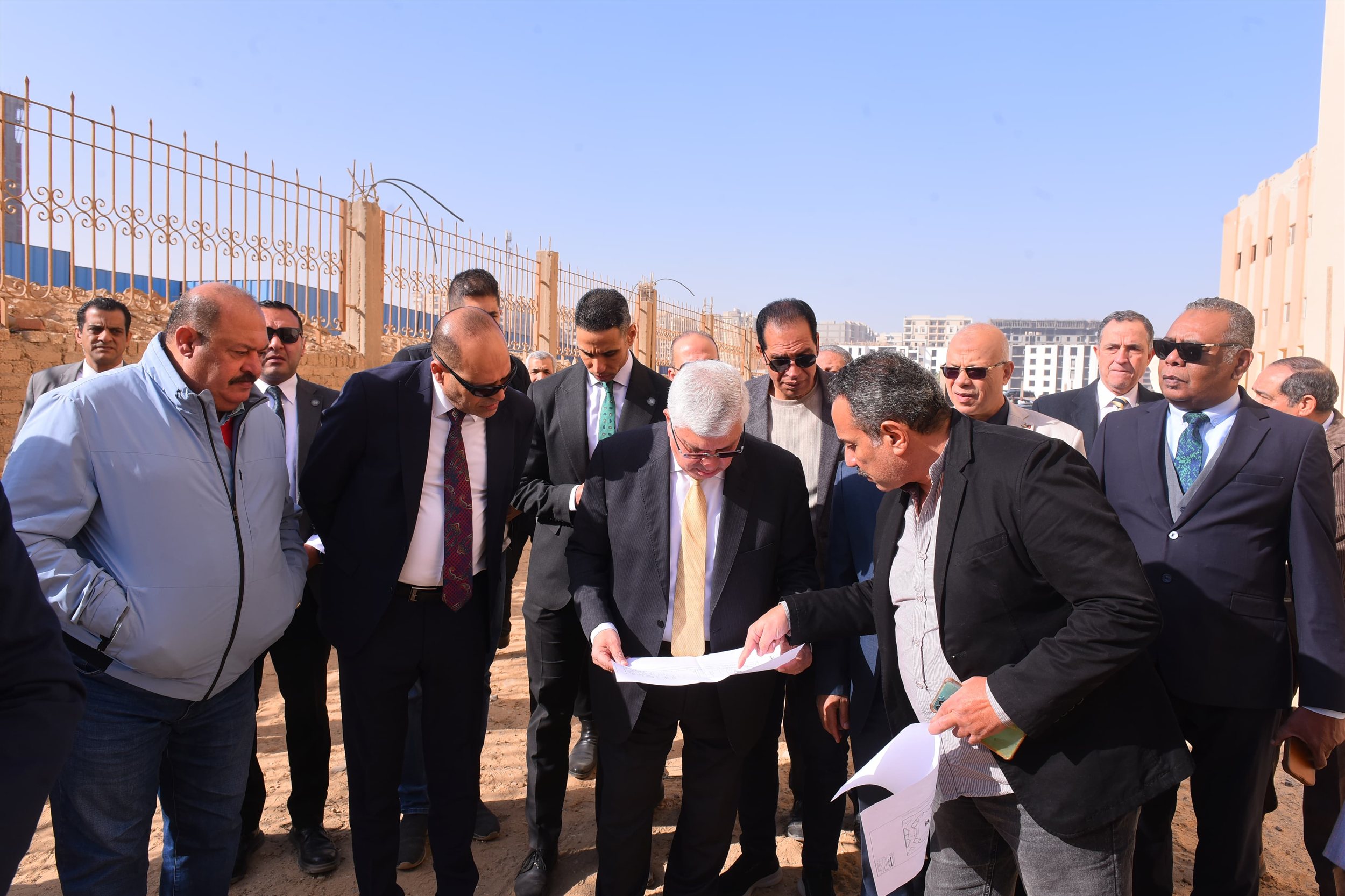 وزيرا التعليم العالي والعمل يتفقدان منشآت تعليمية بمدينة نصر