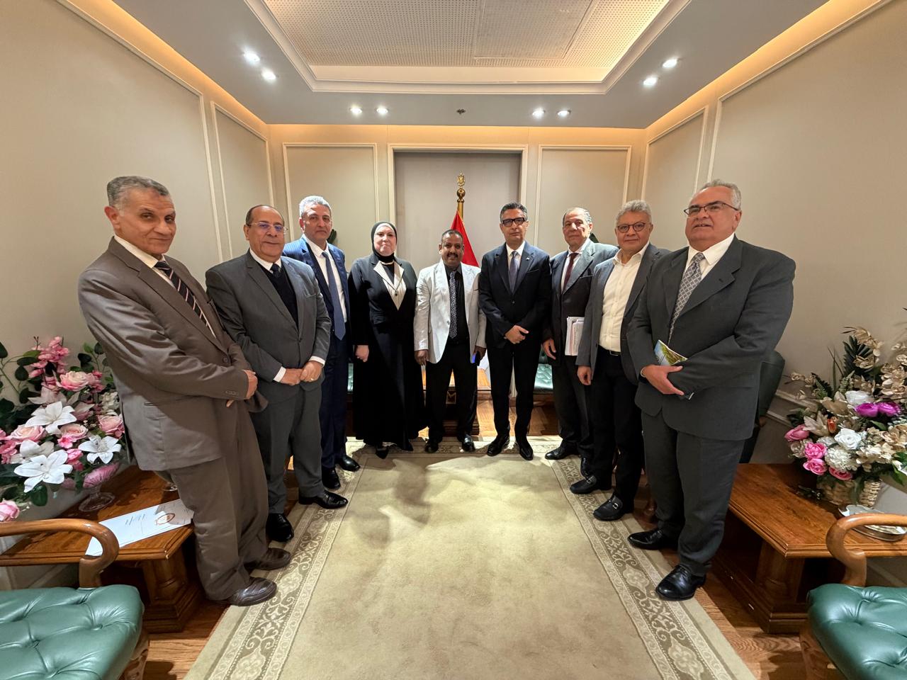 وزير التموين يجتمع مجلس إدارة شركة السكر والصناعات التكاملية