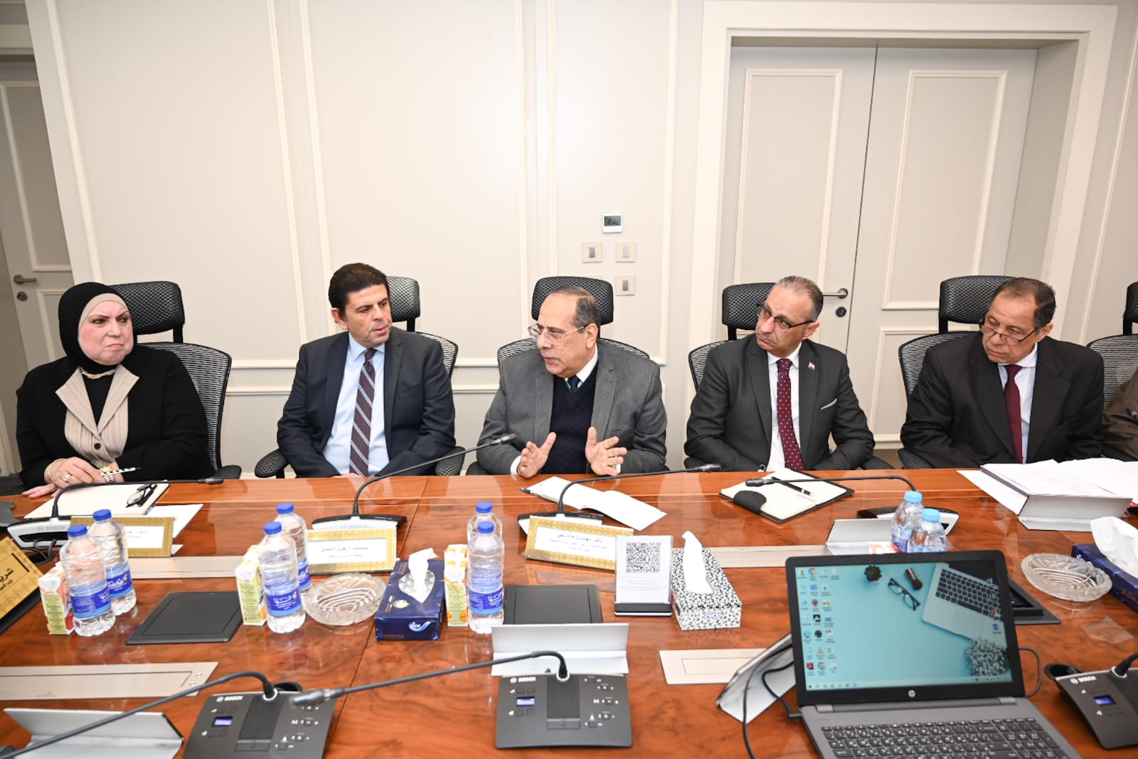 وزير التموين يجتمع مجلس إدارة شركة السكر والصناعات التكاملية