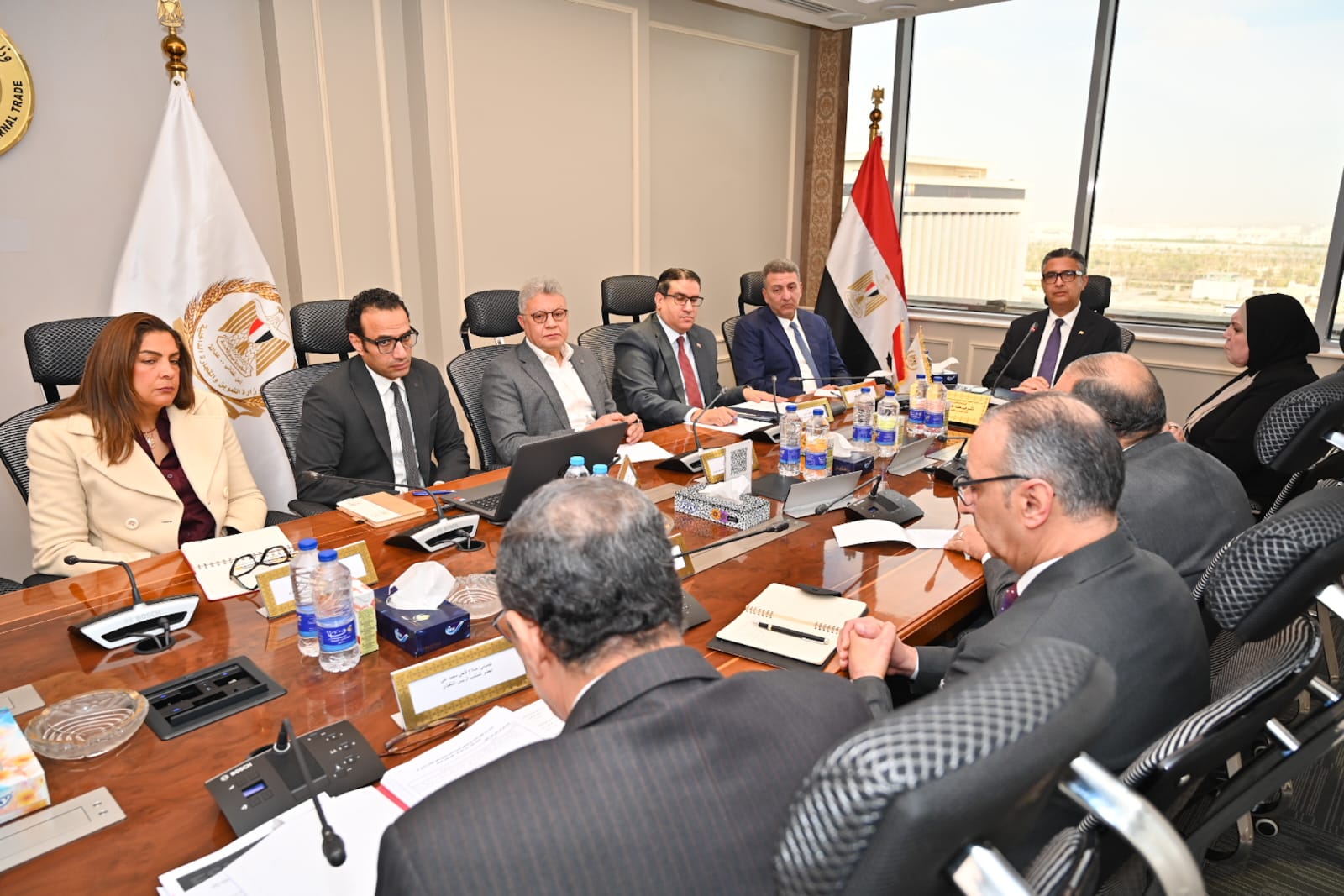 وزير التموين يجتمع مجلس إدارة شركة السكر والصناعات التكاملية