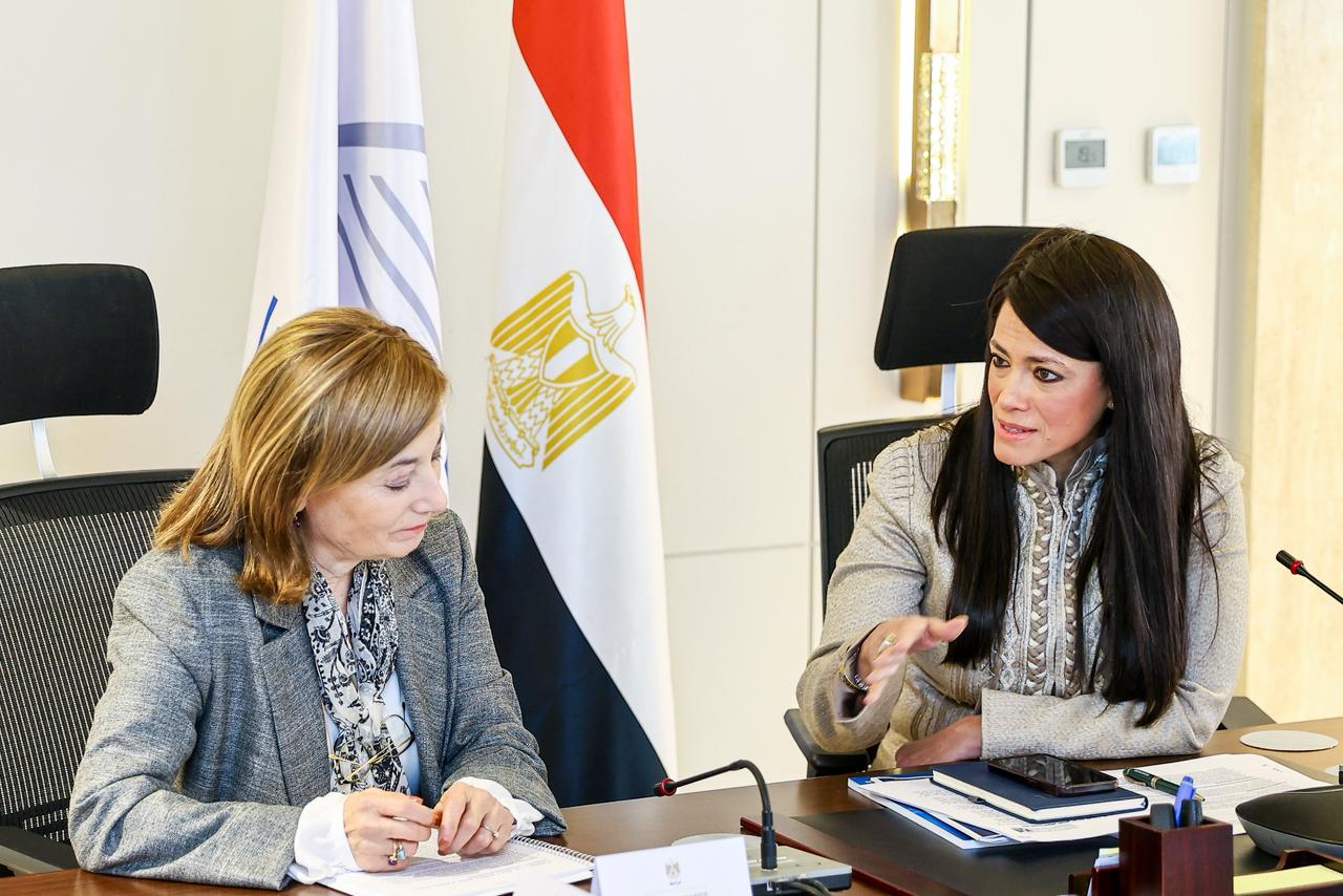 المشاط تعقد اجتماع مع نائبة رئيس بنك الاستثمار الأوروبي