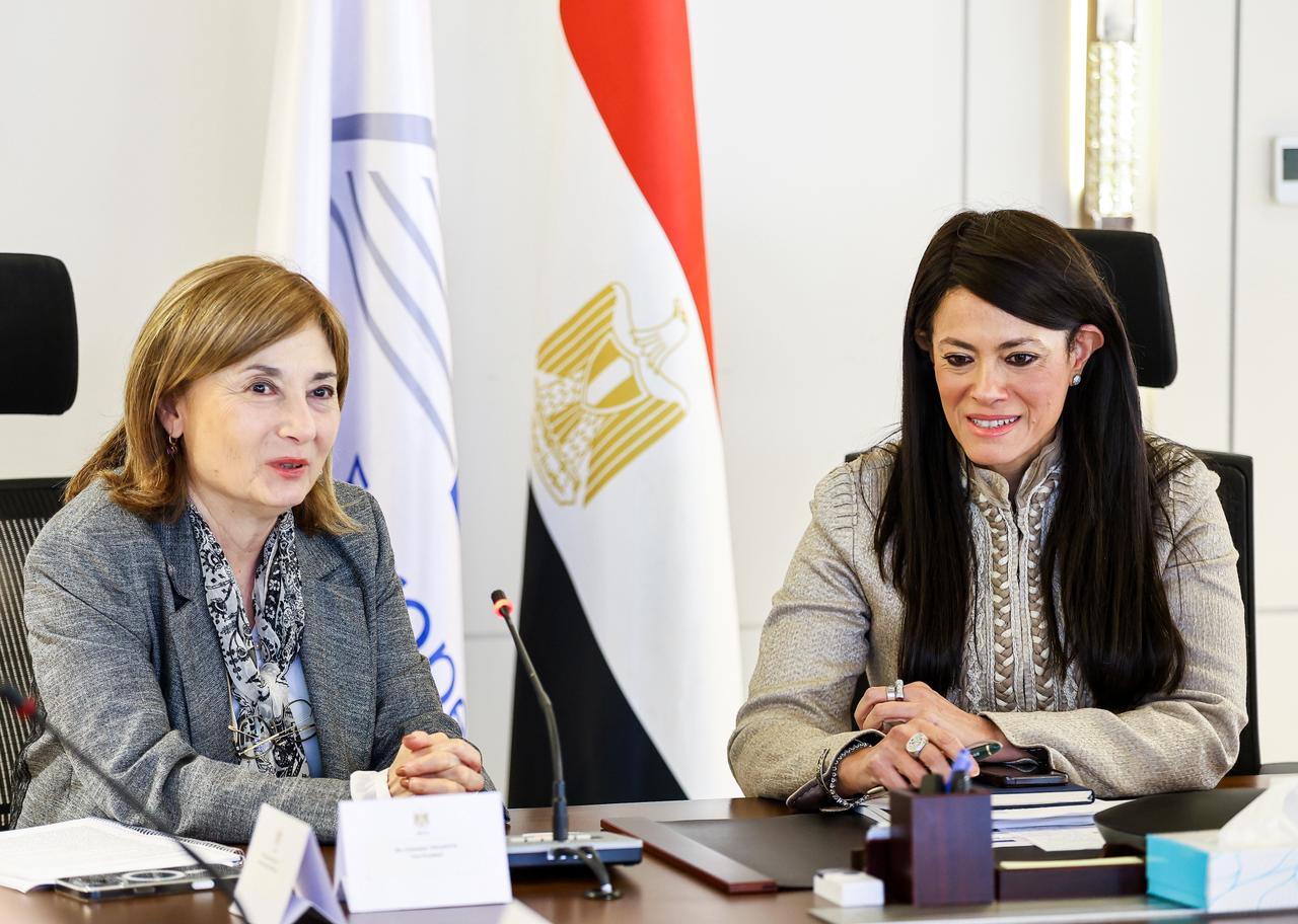 المشاط تعقد اجتماع مع نائبة رئيس بنك الاستثمار الأوروبي