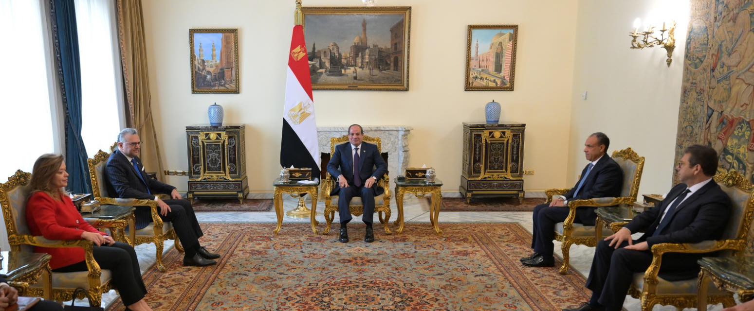 السيسي يستقبل كبير مستشاري رئيس الولايات المتحدة الأمريكية