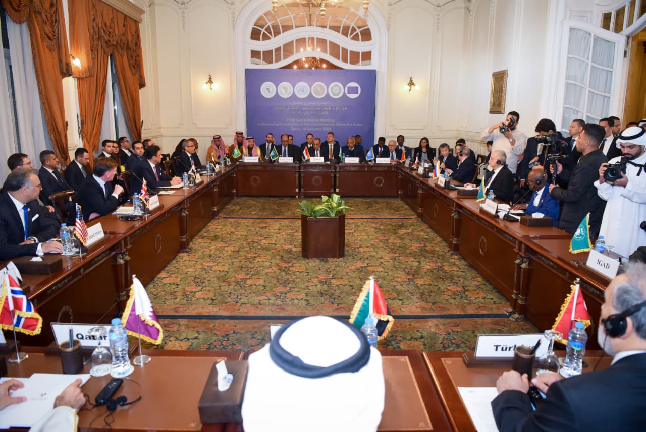 الاجتماع الخامس للآلية التشاورية لتعزيز تنسيق جهود السلام في السودان