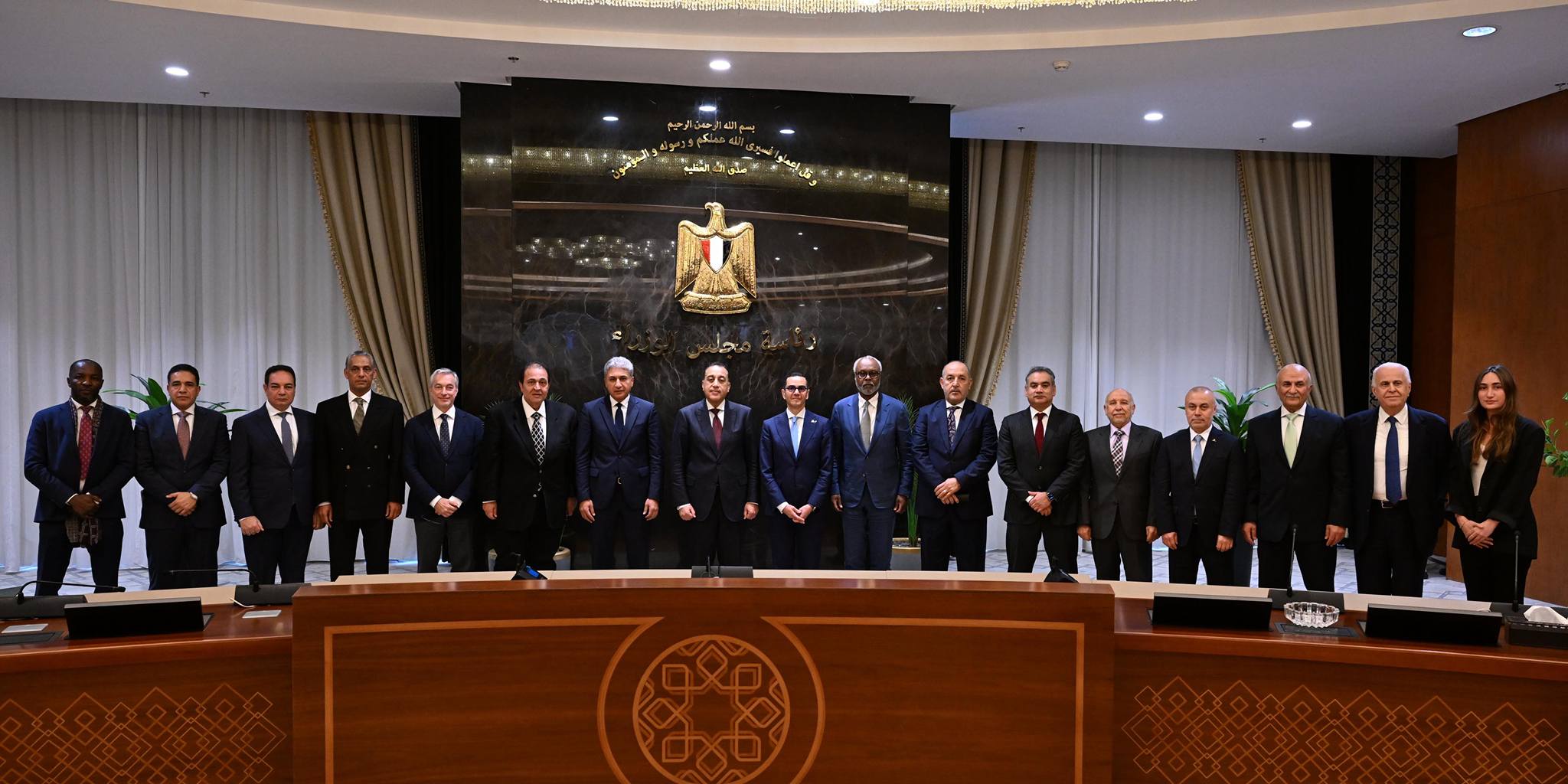 مدبولي يشهد توقيع اتفاقية مشروع ريكسوس مركز التجارة العالمى بالقاهرة