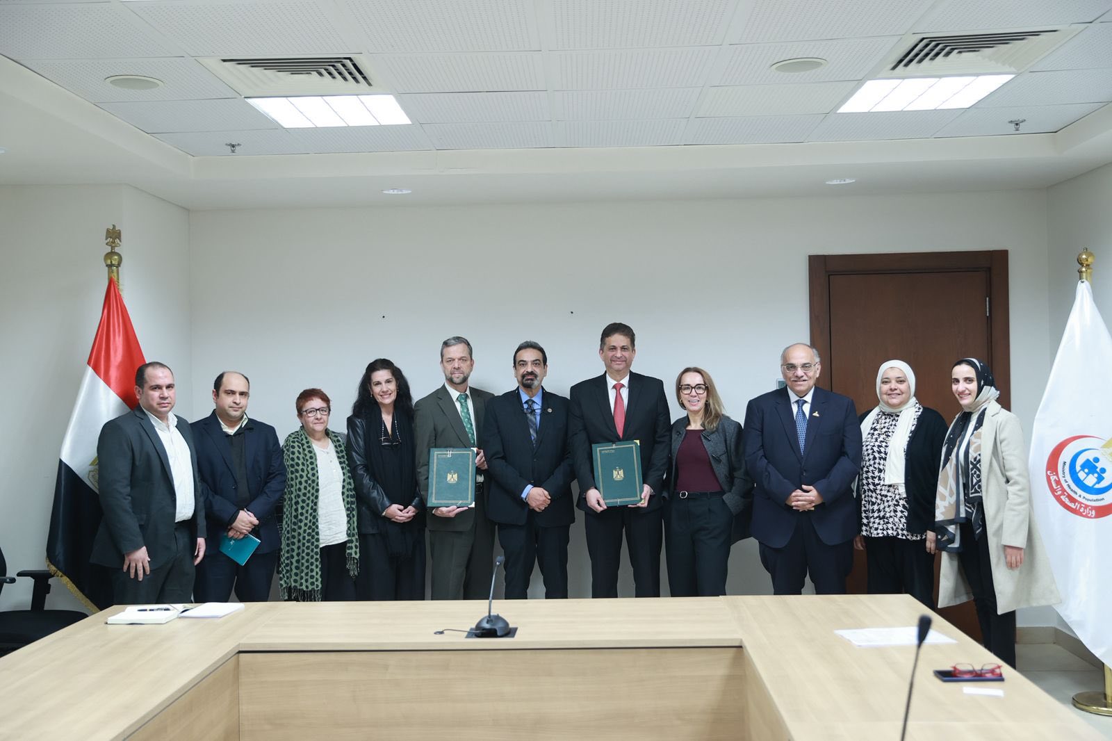 وزارة الصحة توقع بروتوكول تعاون مع مؤسسة CSAI