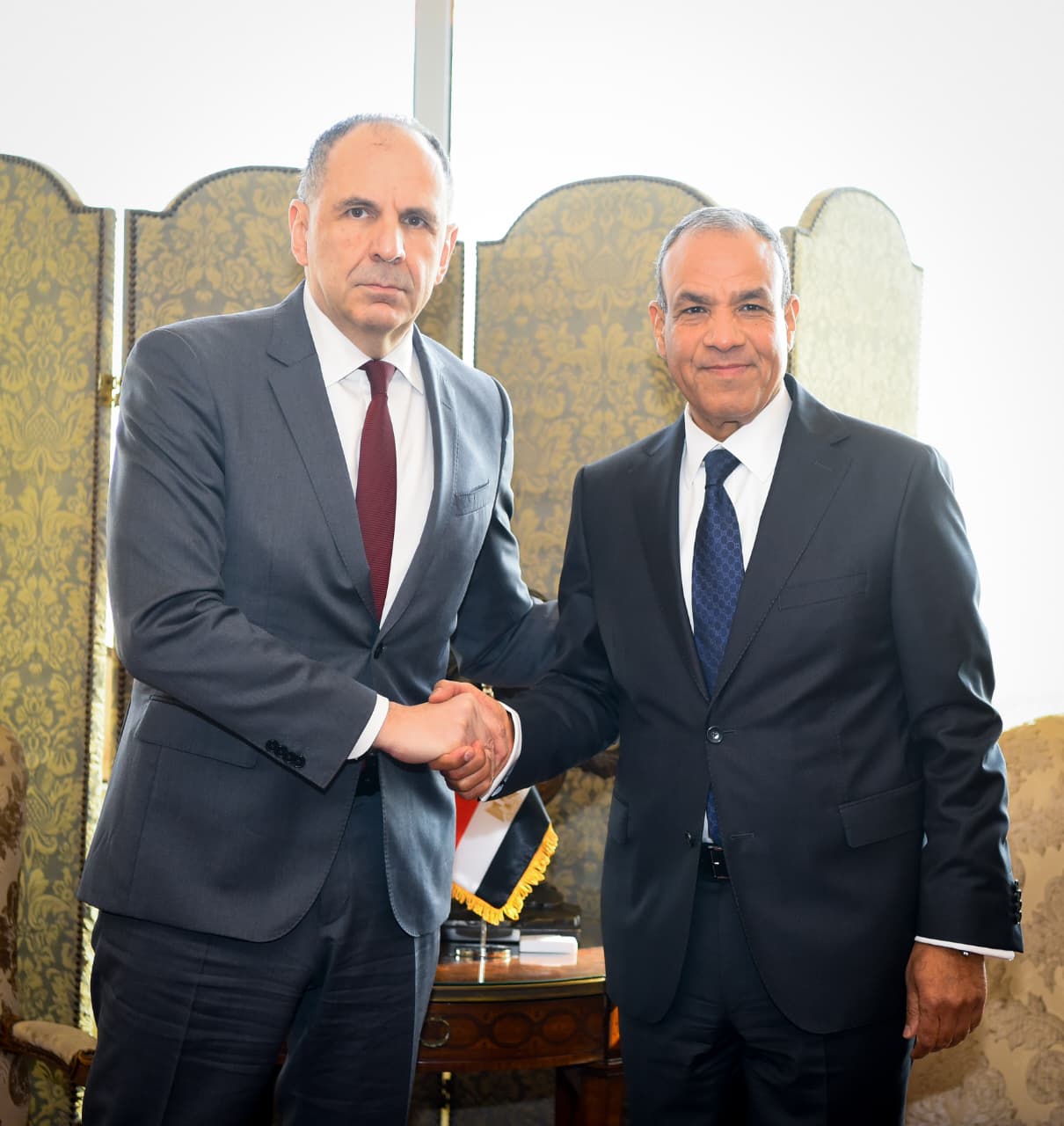 مشاورات مصرية - يونانية على مستوى وزيرى الخارجية