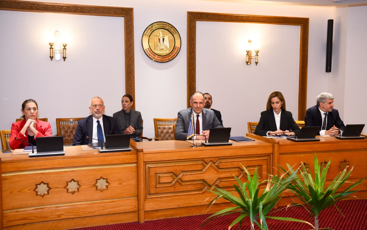 مشاورات سياسية لوزراء خارجية مصر واليونان وقبرص