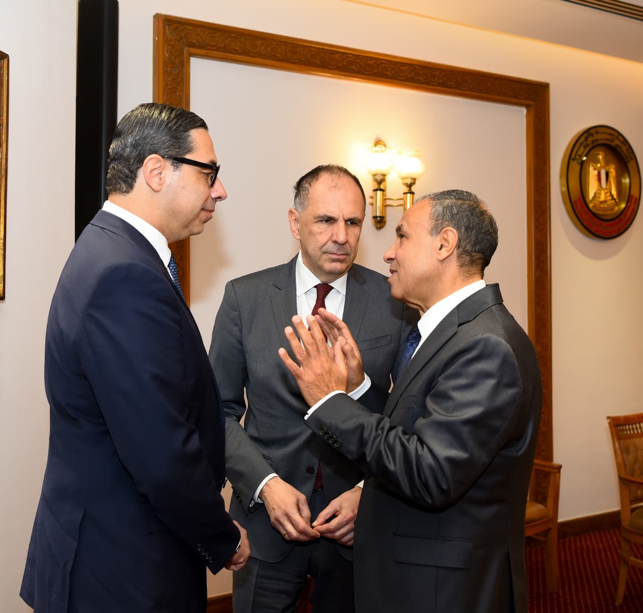 مشاورات سياسية لوزراء خارجية مصر واليونان وقبرص