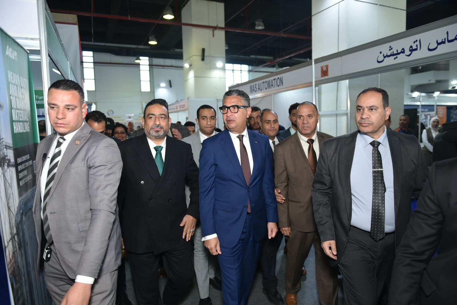 وزير التموين يفتتح المعرض الدولي لتكنولوجيا صناعة الحبوب