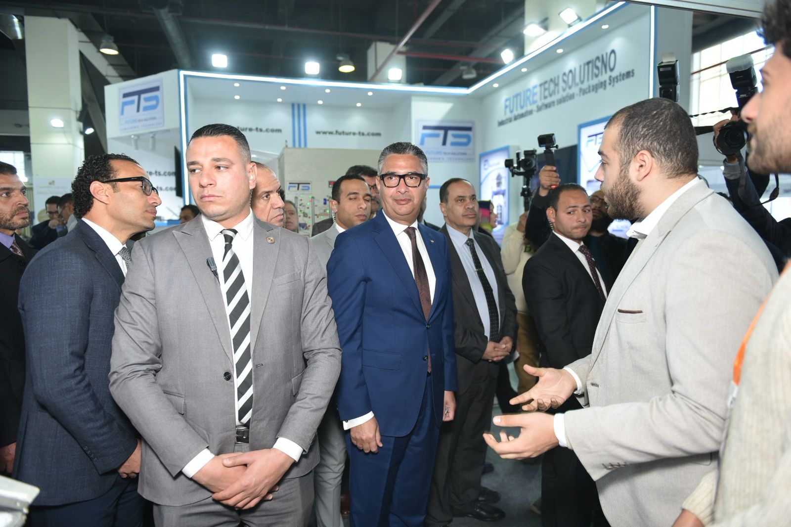 وزير التموين يفتتح المعرض الدولي لتكنولوجيا صناعة الحبوب