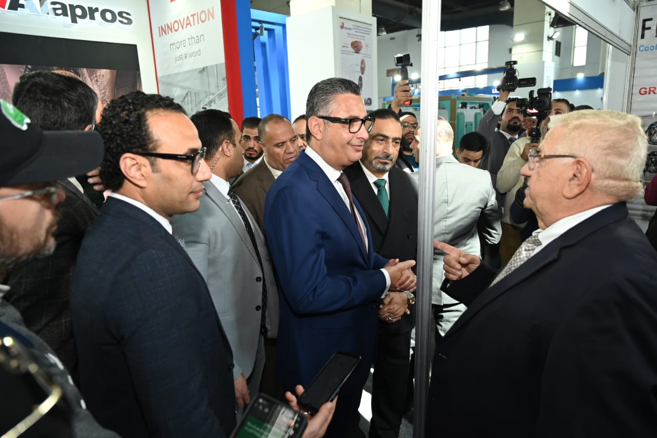 وزير التموين يفتتح المعرض الدولي لتكنولوجيا صناعة الحبوب