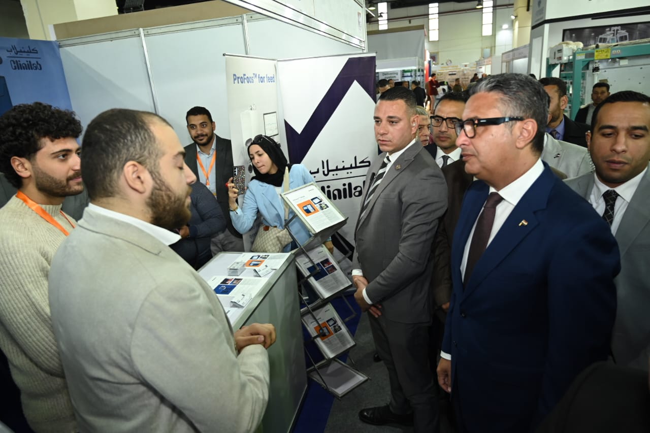 وزير التموين يفتتح المعرض الدولي لتكنولوجيا صناعة الحبوب