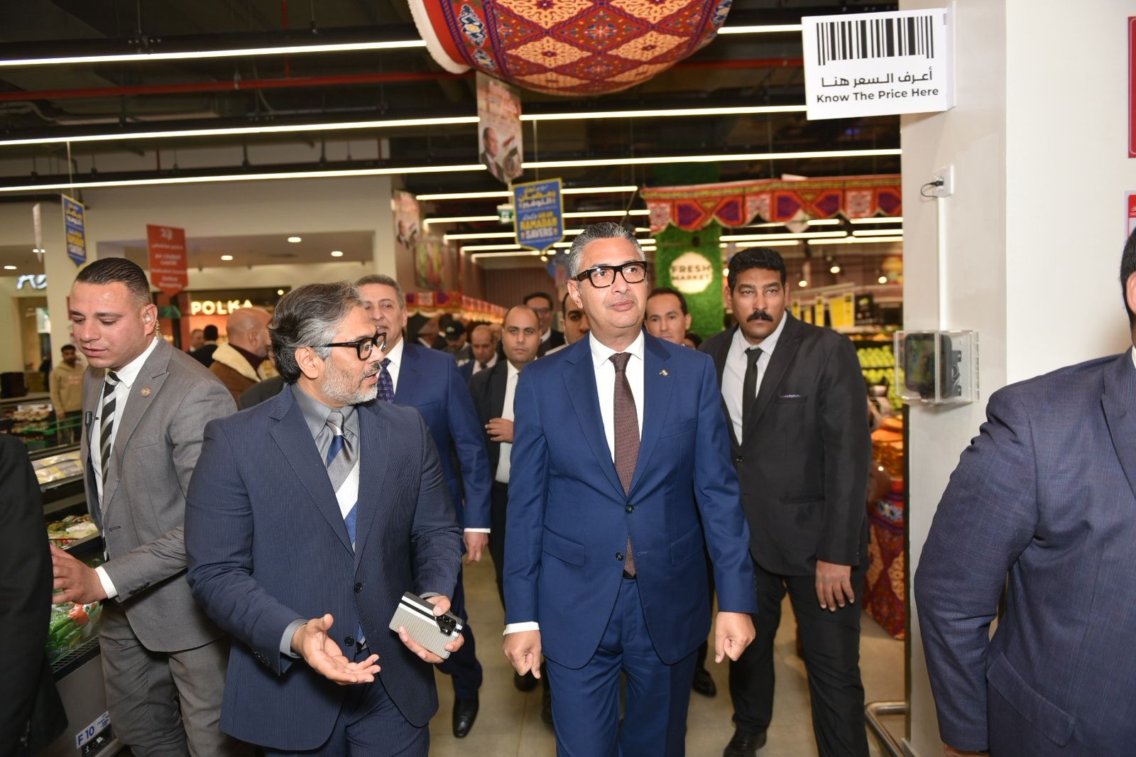 وزير التموين يفتتح فرع لولو هايبر ماركت بالتجمع الخامس