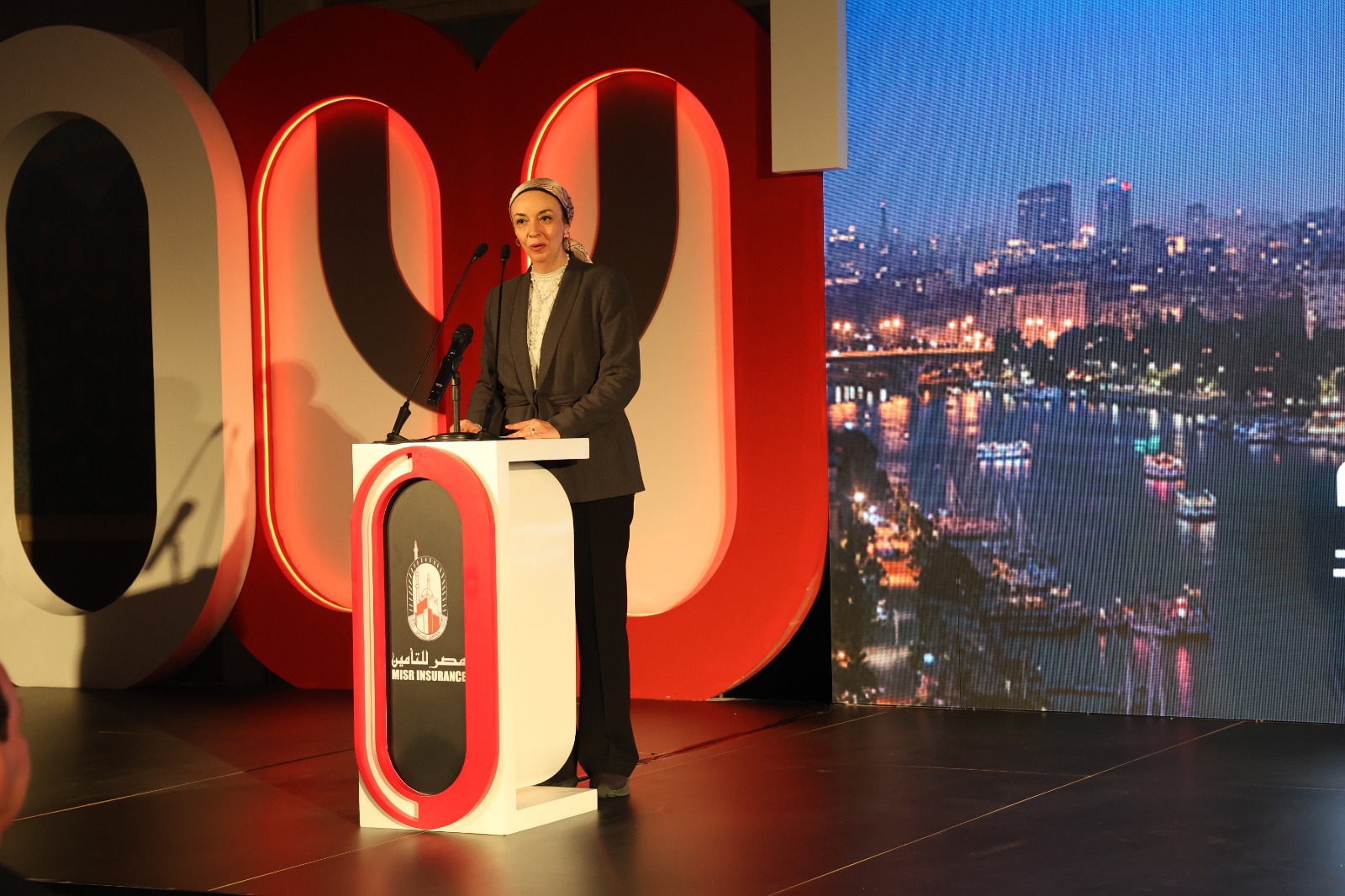 بهية اسماعيل عضو مجلس الادارة المنتدب التنفيذي لشركة مصر القابضة للتأمين