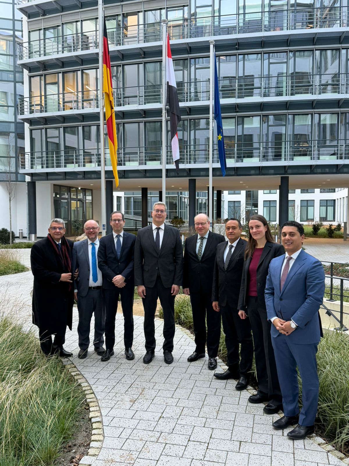 بدوي يلتقي سكرتير الدولة بوزارة الشئون الاقتصادية بألمانيا