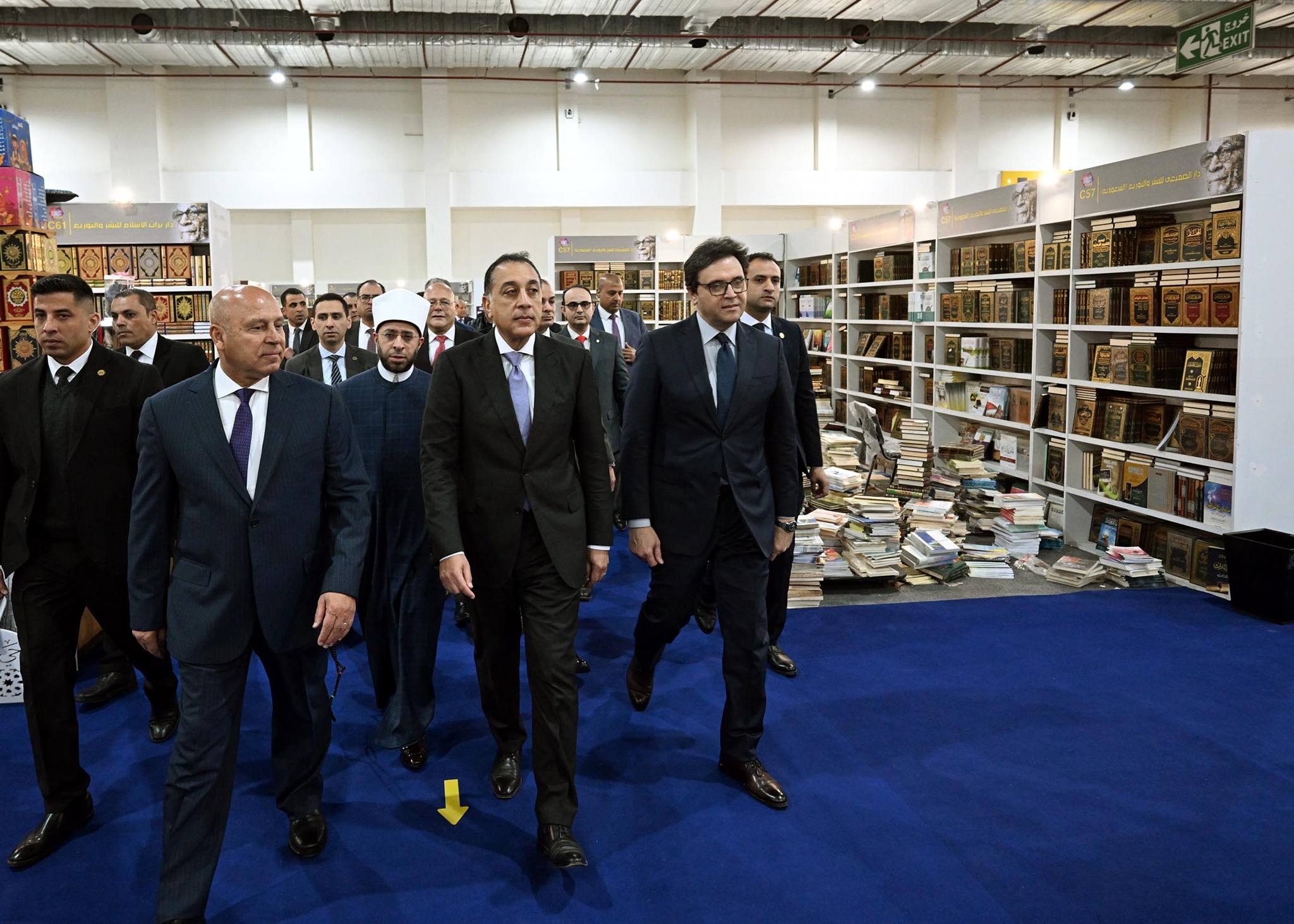 رئيس الوزراء يفتتح معرض القاهرة الدولي للكتاب