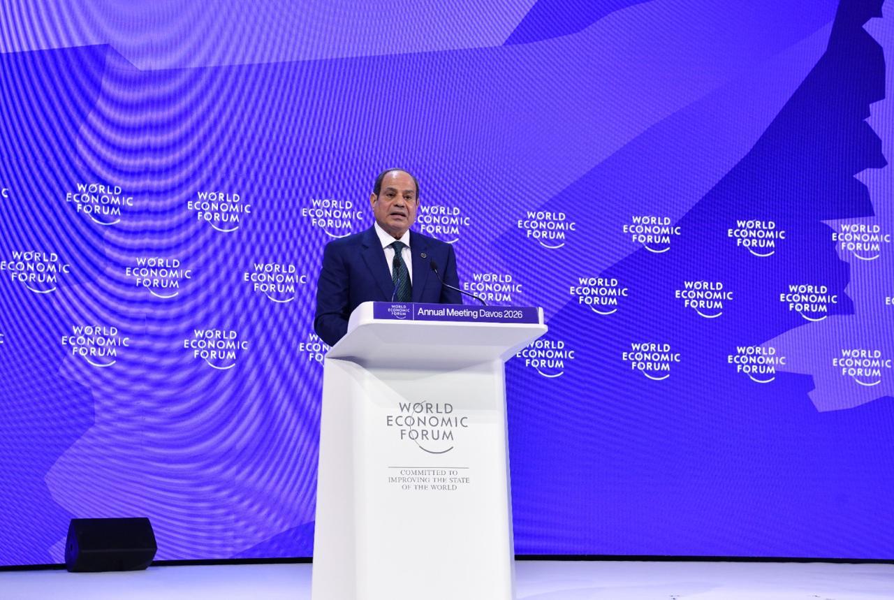 الرئيس السيسي في جلسة حوارية مع نخبة من قادة الأعمال الدوليين