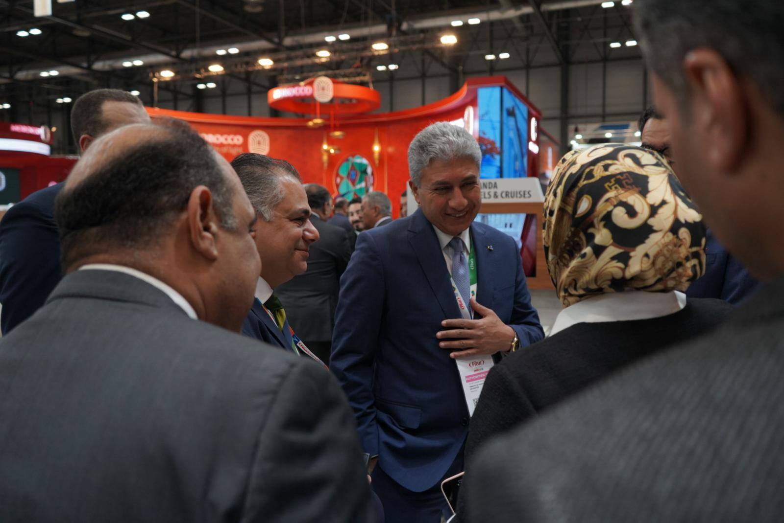 فتحي يفتتح الجناح المصري المُشارك في المعرض السياحي الدولي