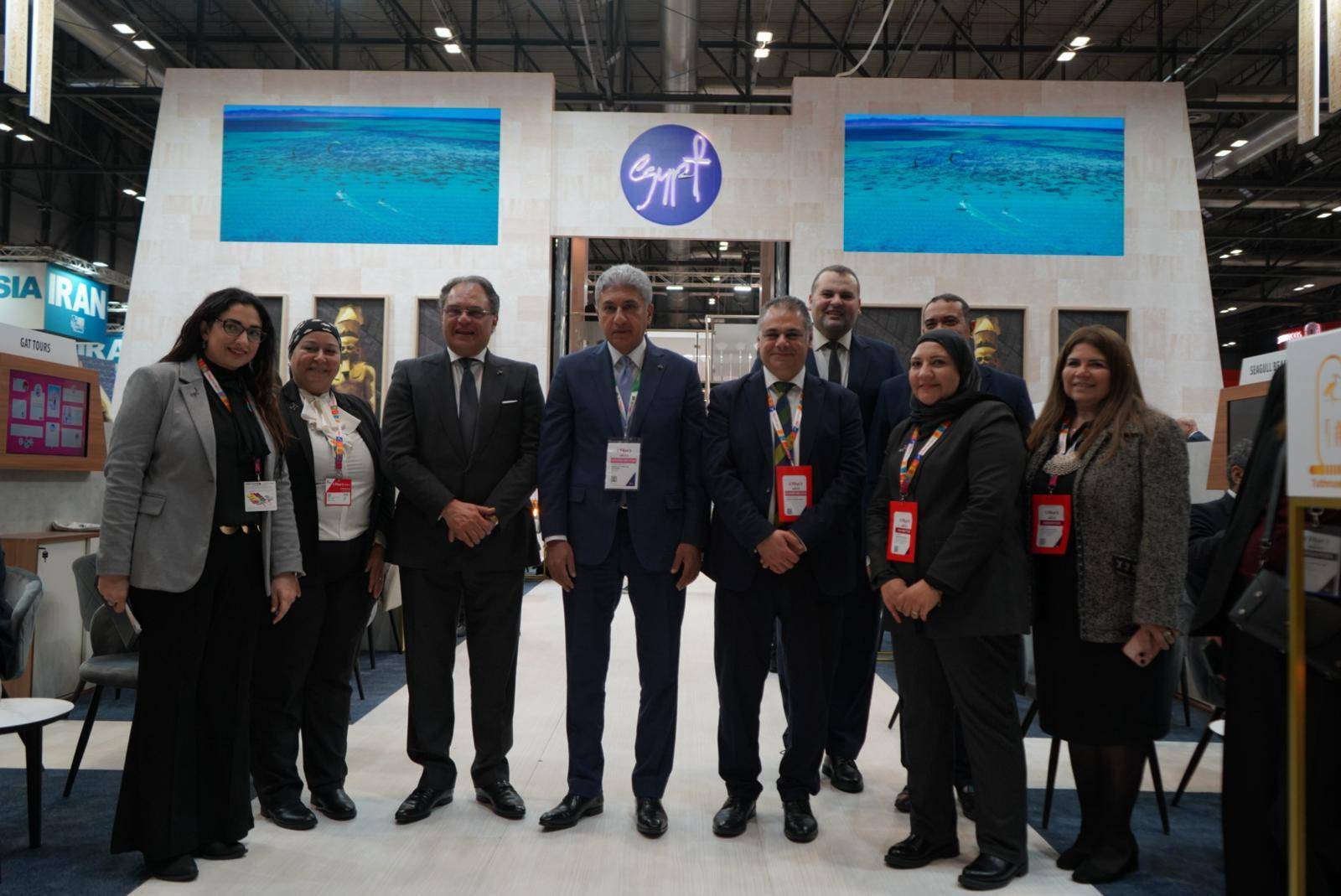 فتحي يفتتح الجناح المصري المُشارك في المعرض السياحي الدولي