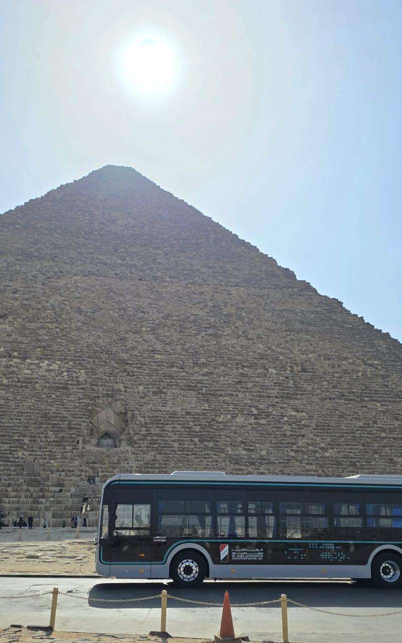 نموذج لأتوبيس النصر للسيارات الكهربائي