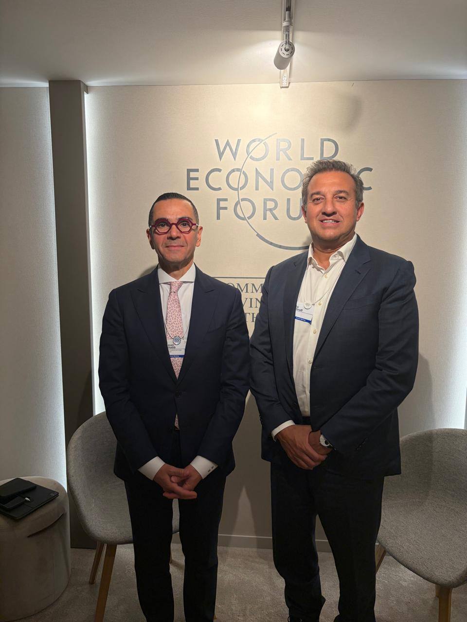 وزير الاستثمار مع الرئيس التنفيذي لمجموعة UPL الهندية