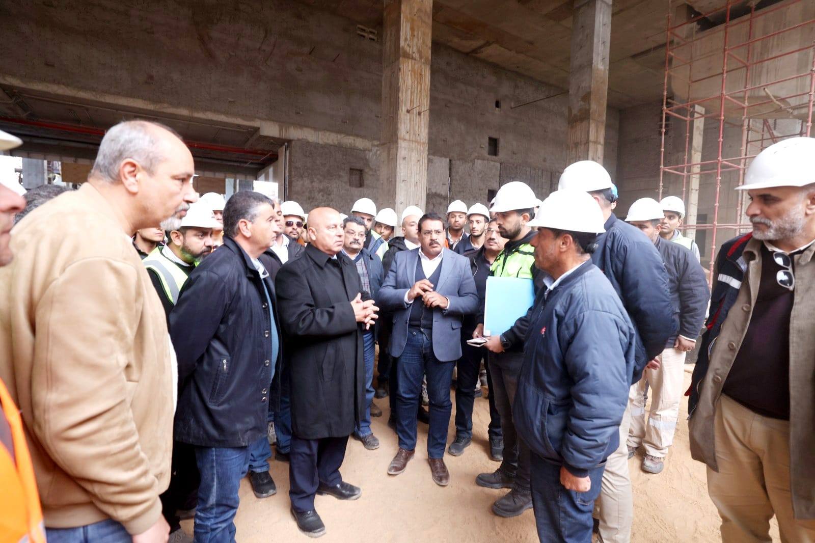 جولة الوزير في الخط الأول من شبكة القطار الكهربائي السريع