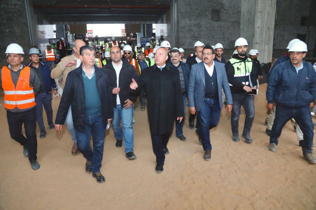 جولة الوزير في الخط الأول من شبكة القطار الكهربائي السريع