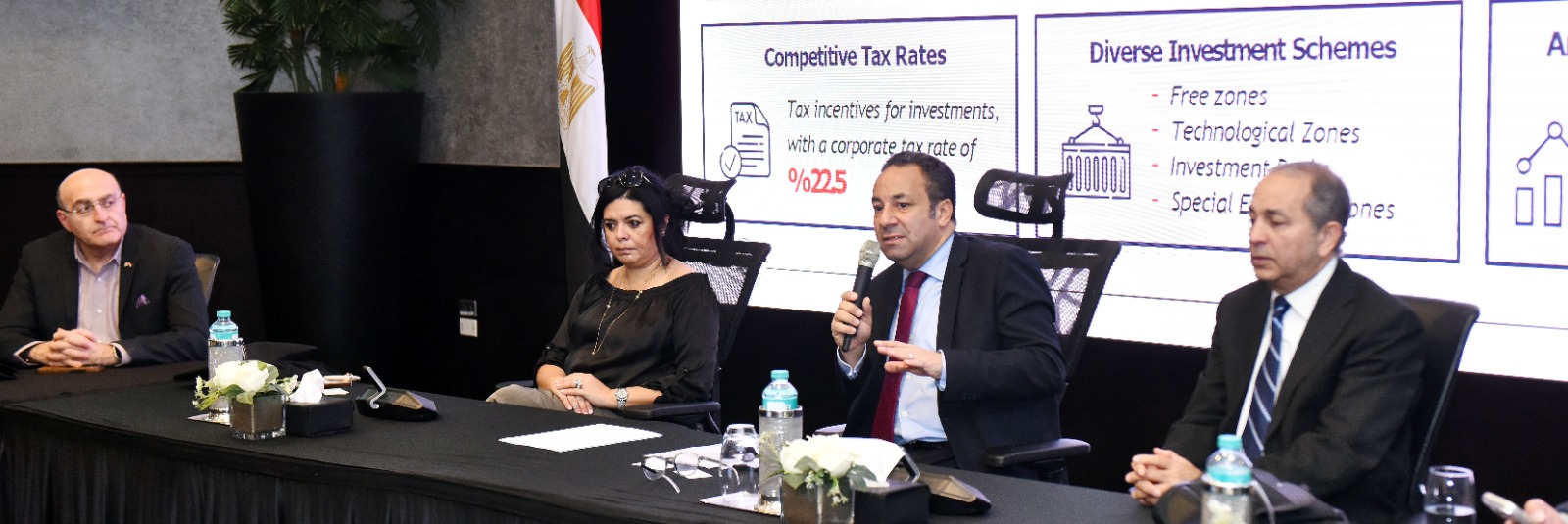 العامة للاستثمار تستقبل وفد مجلس الأعمال المصري الكندي