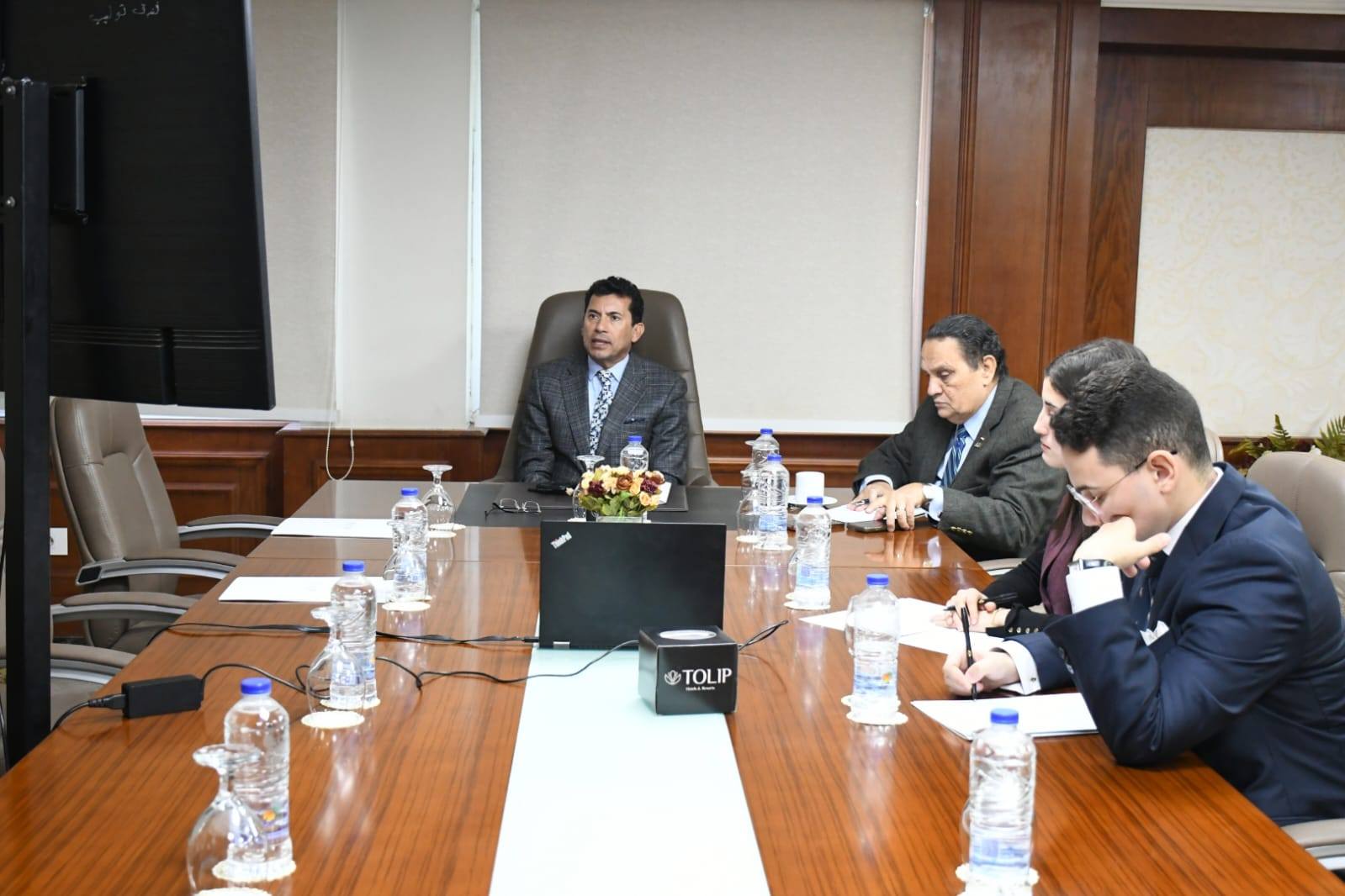 وزير الشباب يتابع استضافة مصر لدورة الألعاب الأفريقية