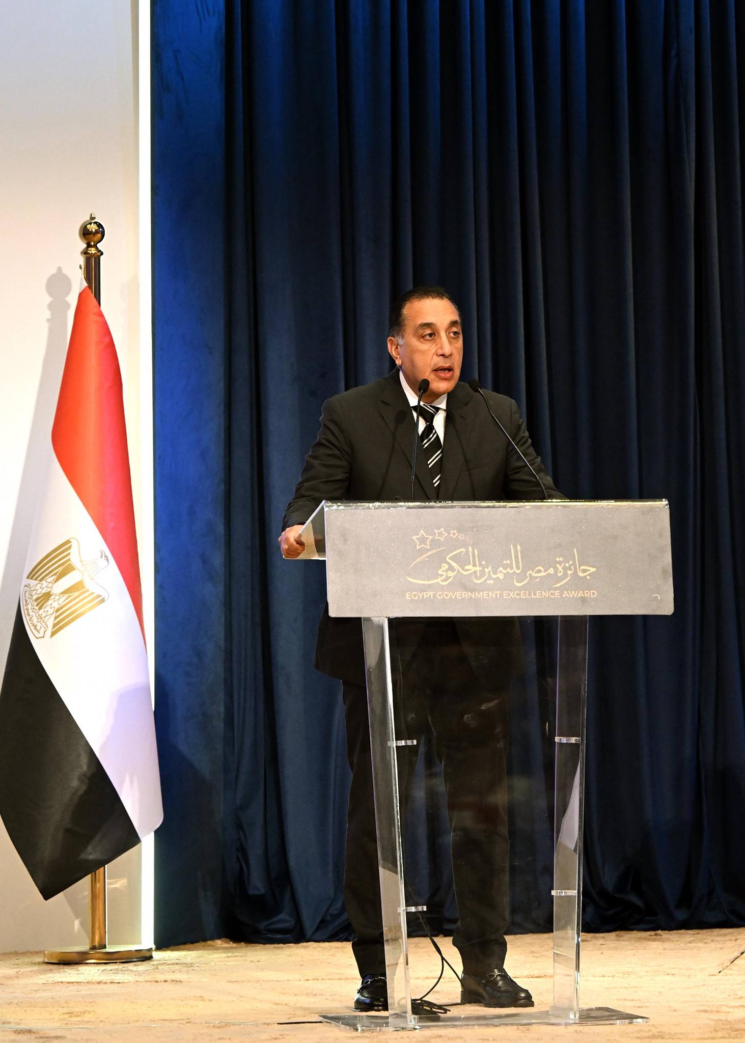 كلمة رئيس الوزراء خلال احتفالية جائزة مصر للتميّز الحكومي